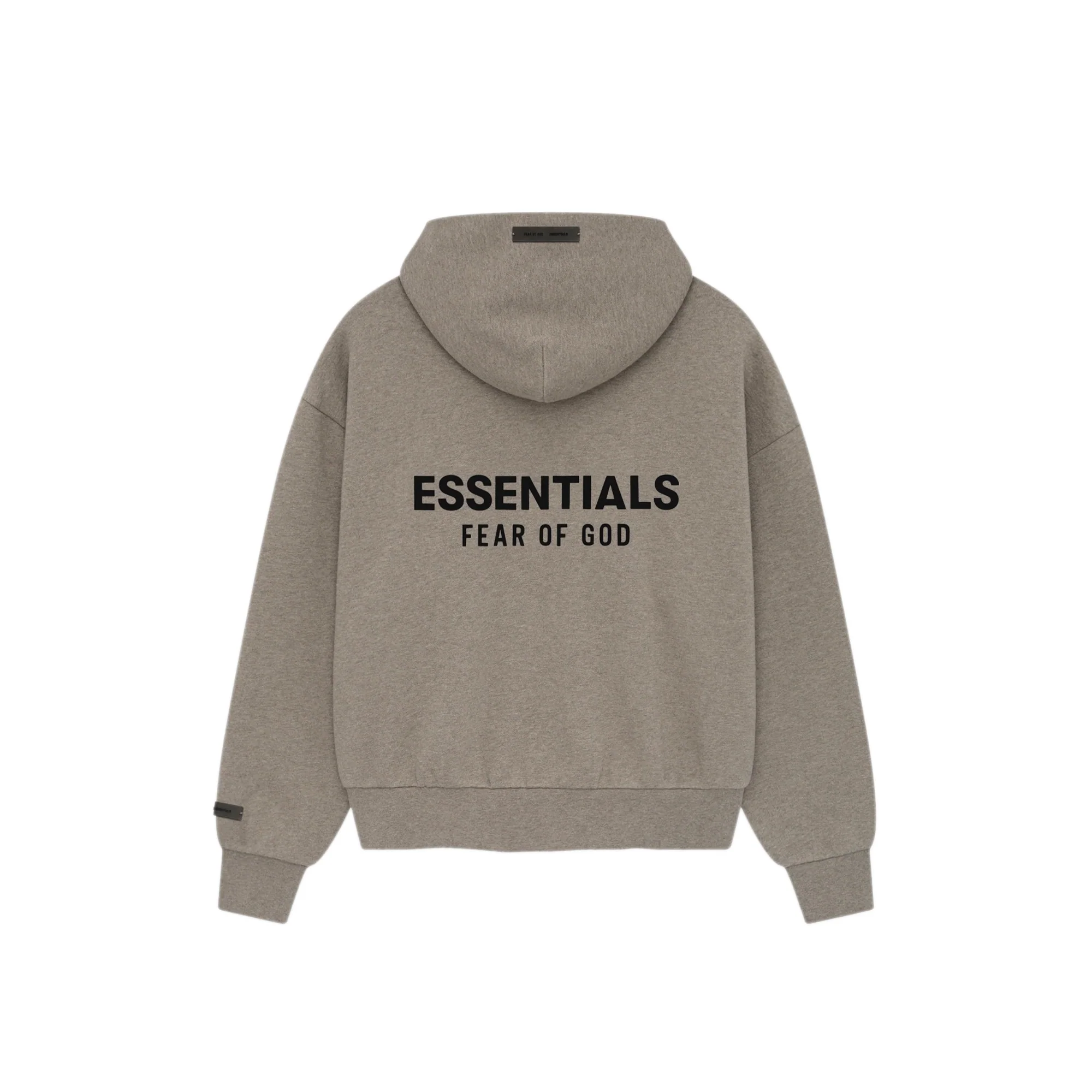 Fear of God ESSENTIALS Mens Classic Fit Fleece Hoodie - Image 2