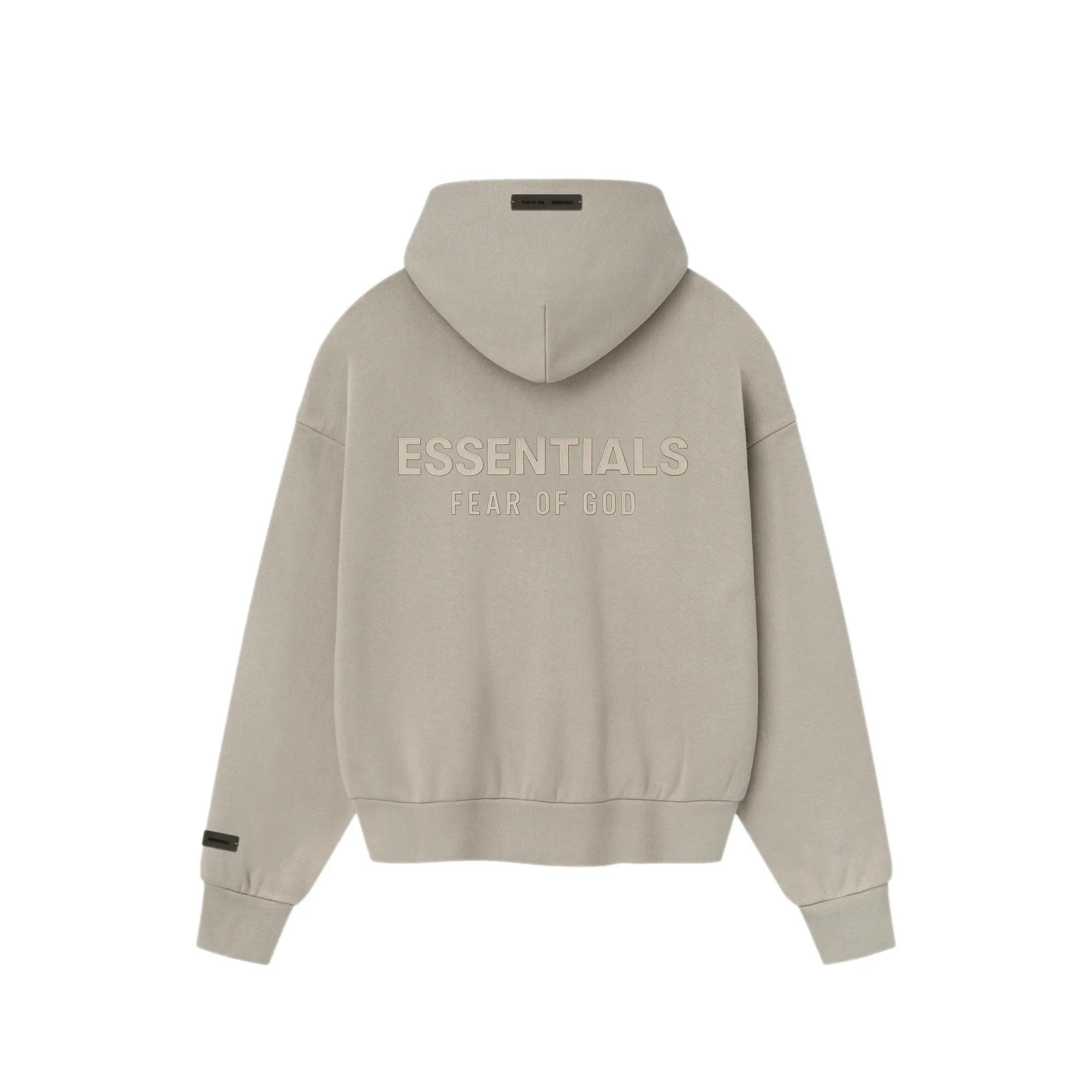 Fear of God ESSENTIALS Mens Classic Fit Fleece Zip-Up Hoodie - Image 2