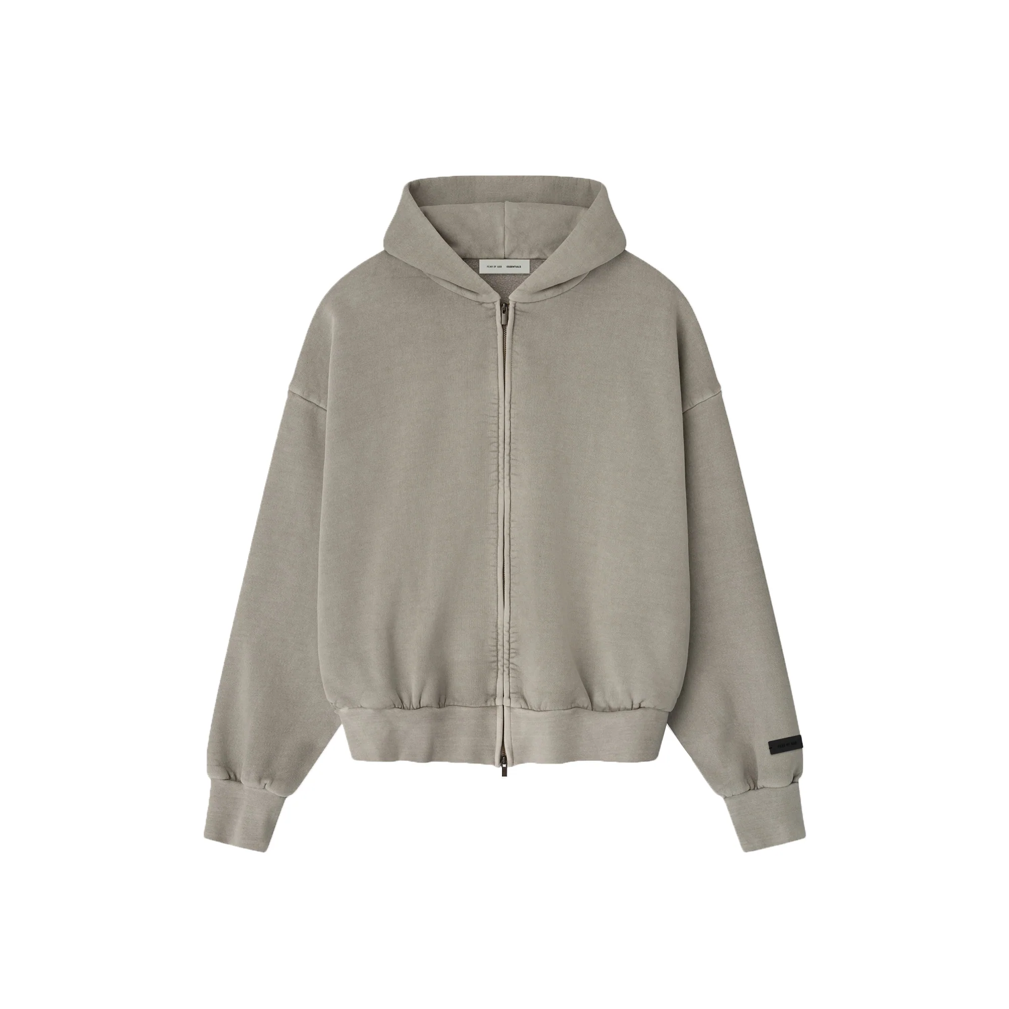 Fear of God ESSENTIALS Mens Classic Full Zip Hoodie