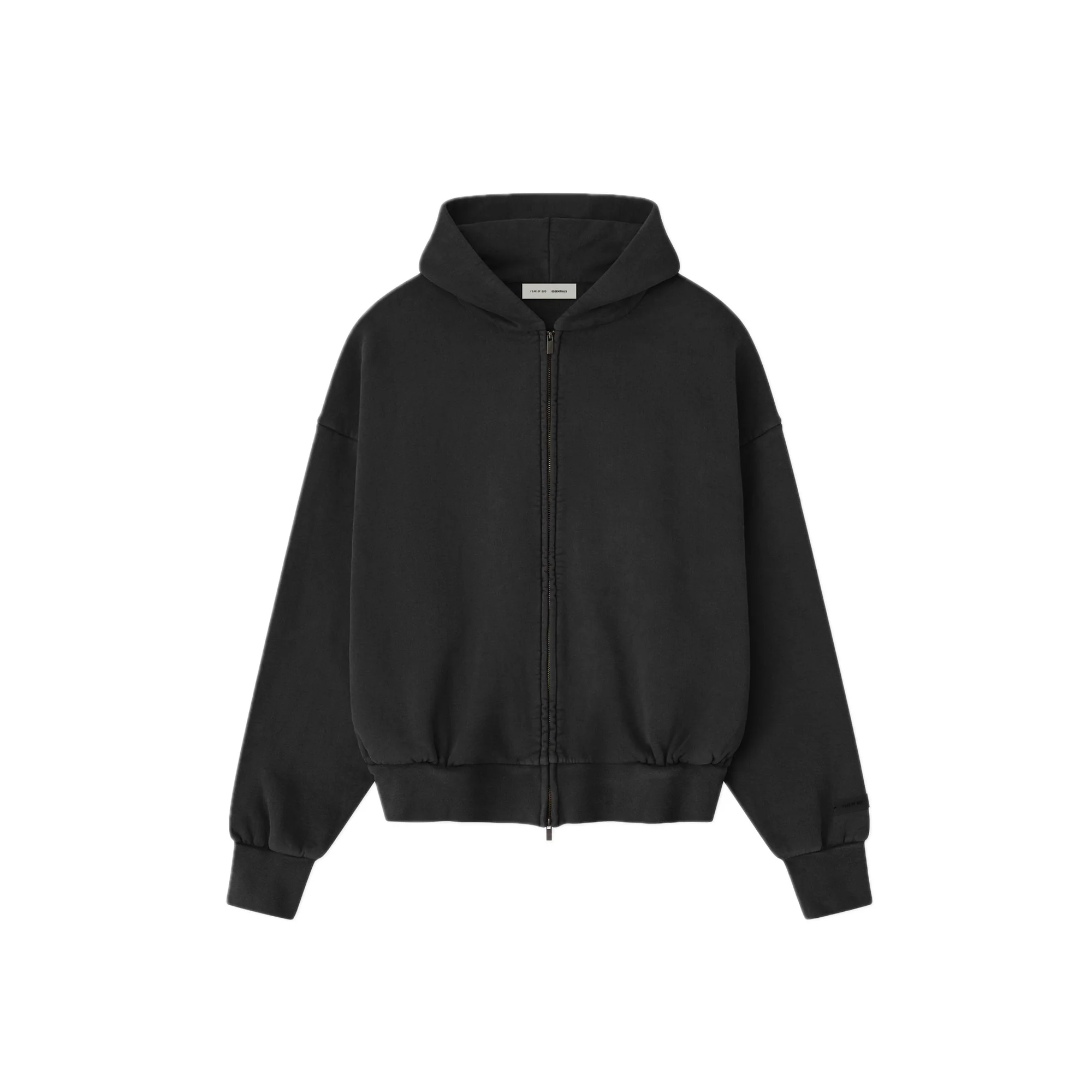Fear of God ESSENTIALS Mens Classic Full Zip Hoodie