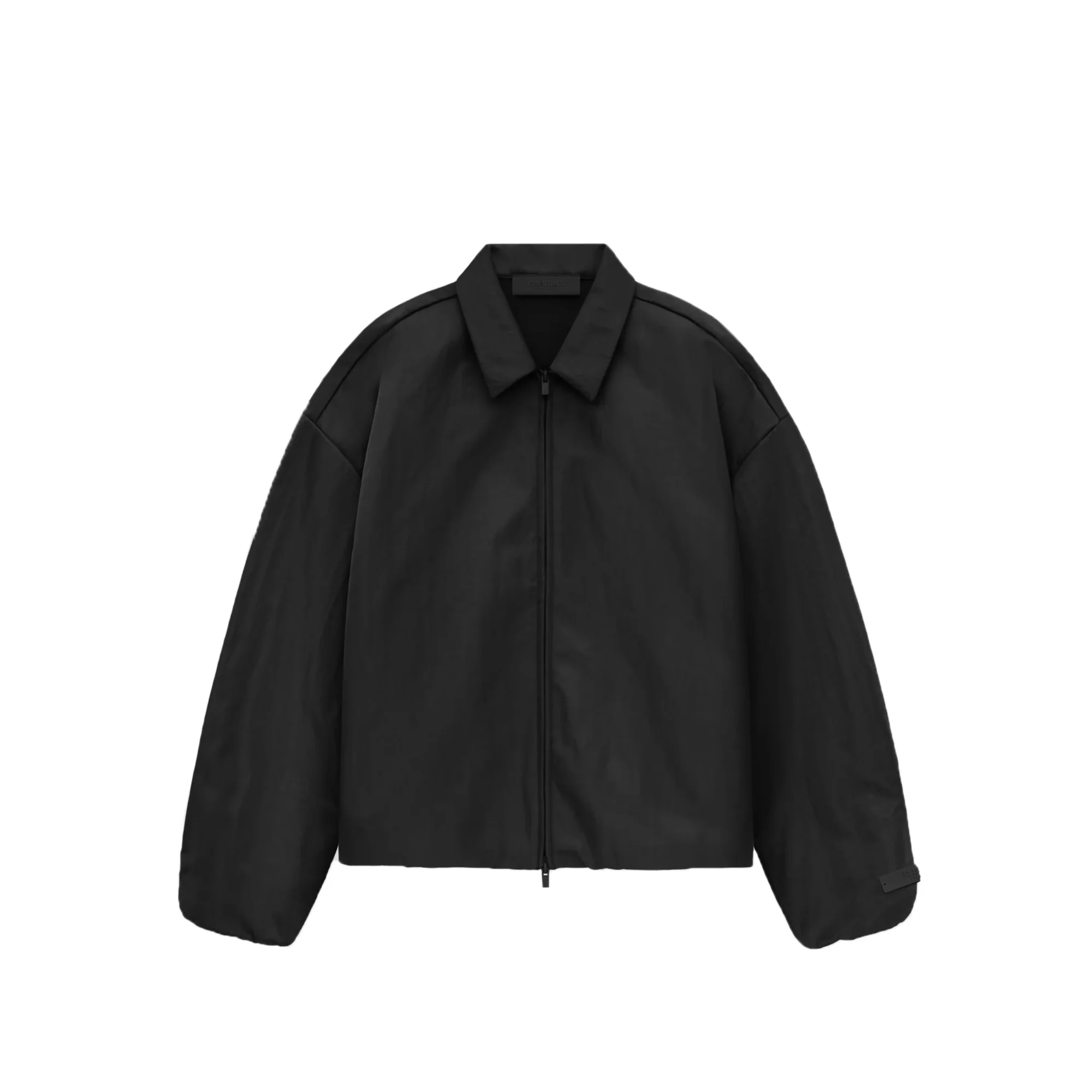 Fear Of God Essentials Mens Texture Nylon Trucker Jacket - Image 2