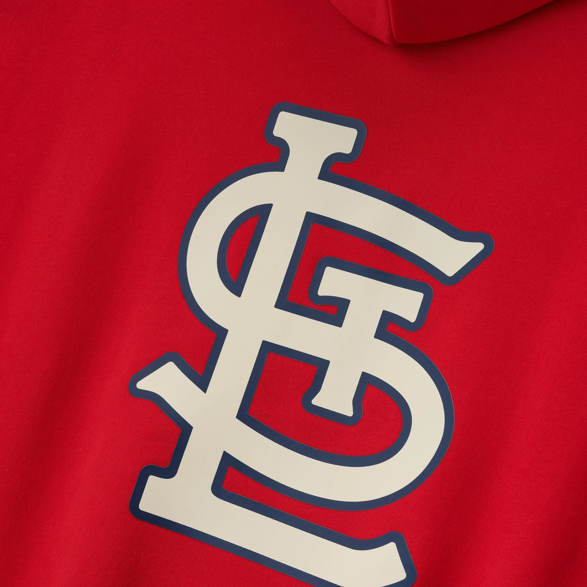 Fear of God ESSENTIALS x MLB Mens Cardinals Sport Fit Pullover Hoodie - Image 4