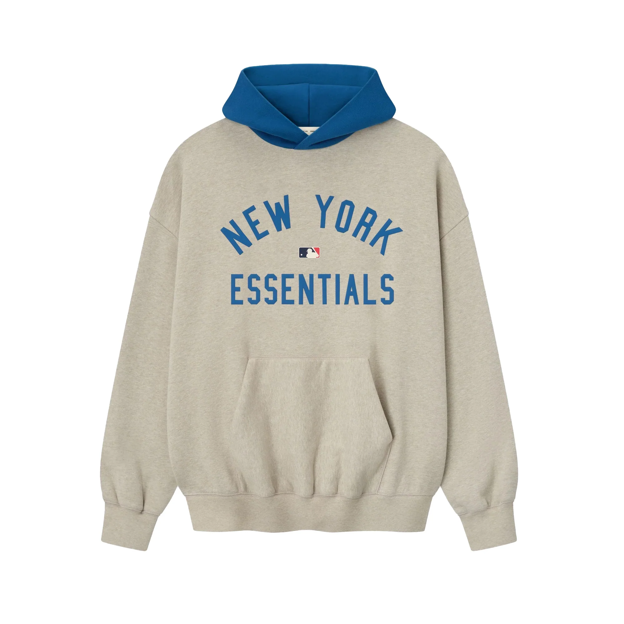 Fear of God ESSENTIALS x MLB Mens Mets Sport Fit Pullover Hoodie