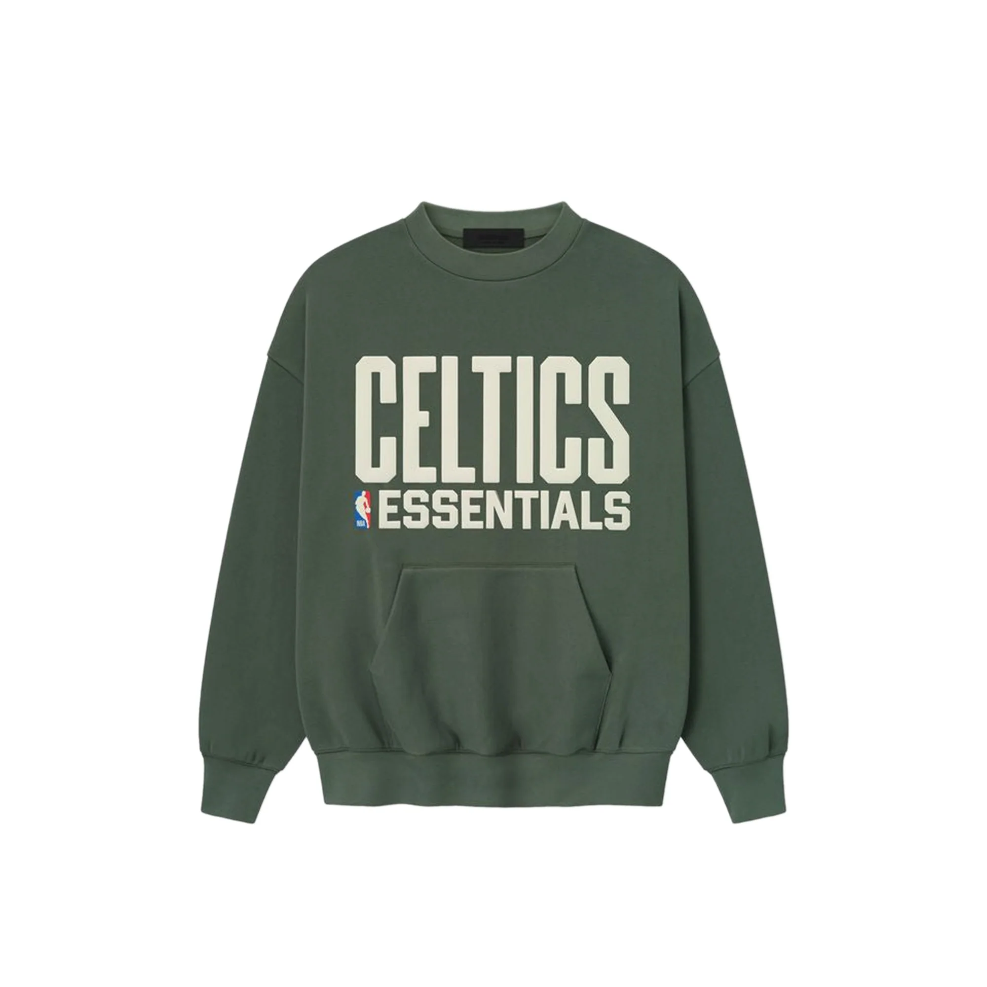 Fear of God ESSENTIALS x NBA Mens Celtics Sports Fit Crewneck