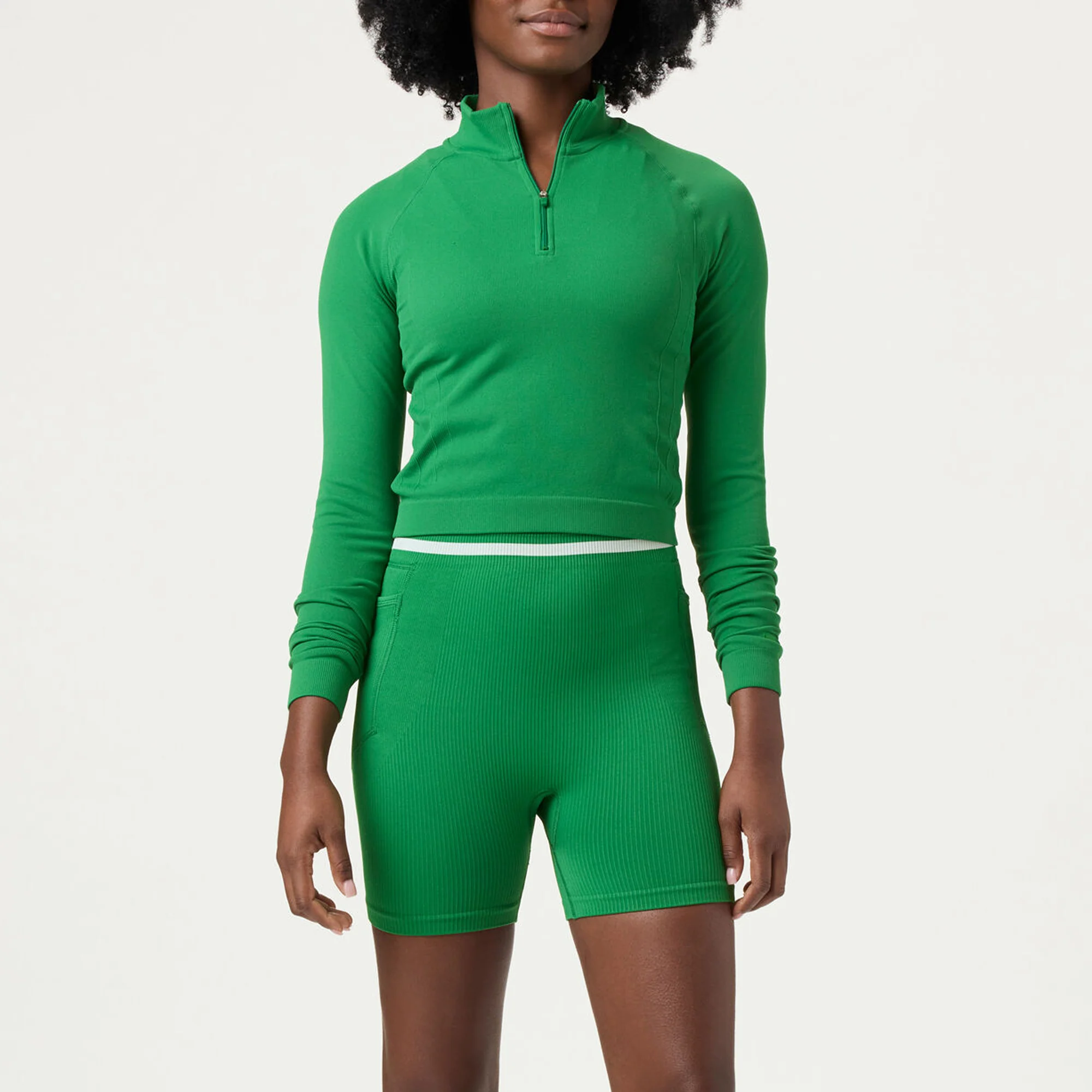 Fila Womens Break Point Seamless Quarter Zip Top - Image 2