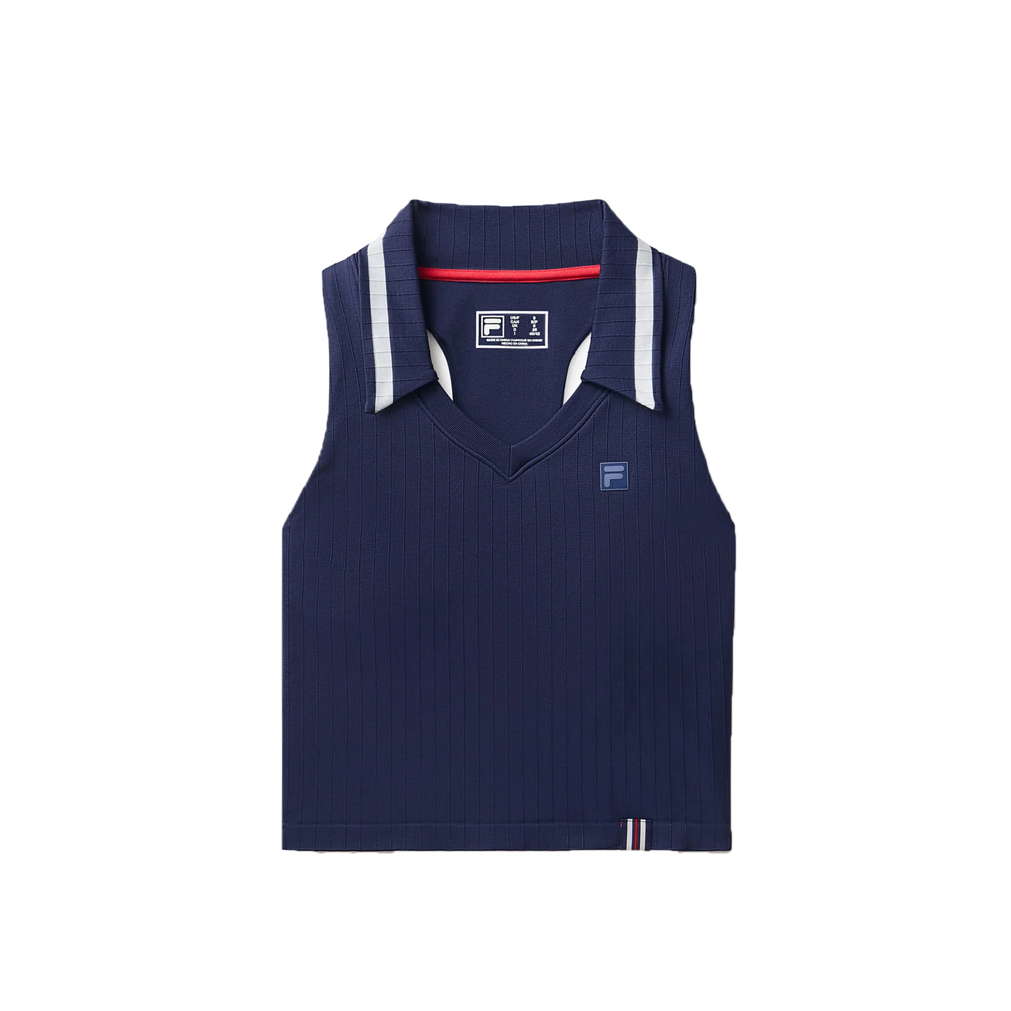 Fila Womens Challenger Seamless Polo Tank Top