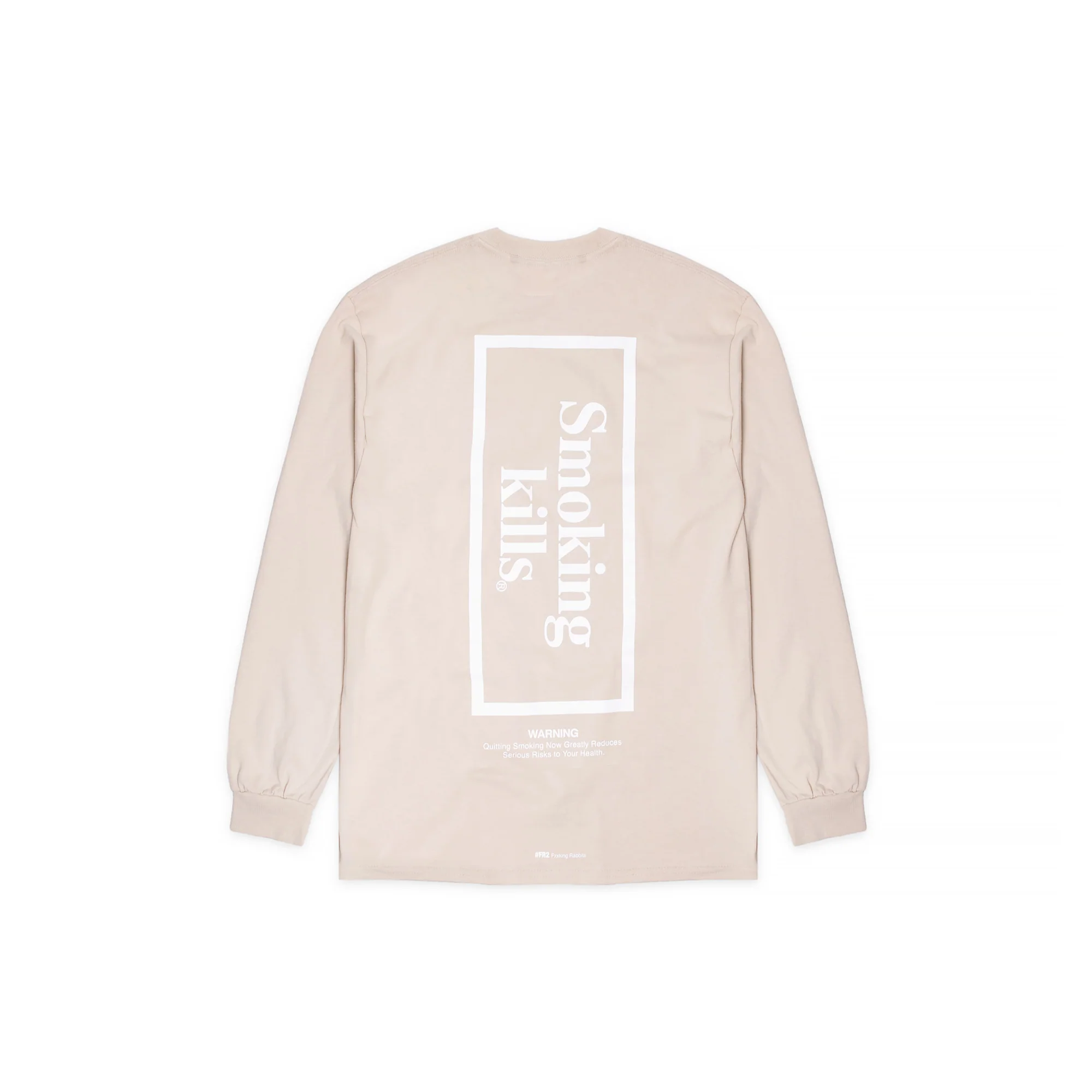 #FR2 Mens Smoking Kills Long Sleeve Tee - Image 2