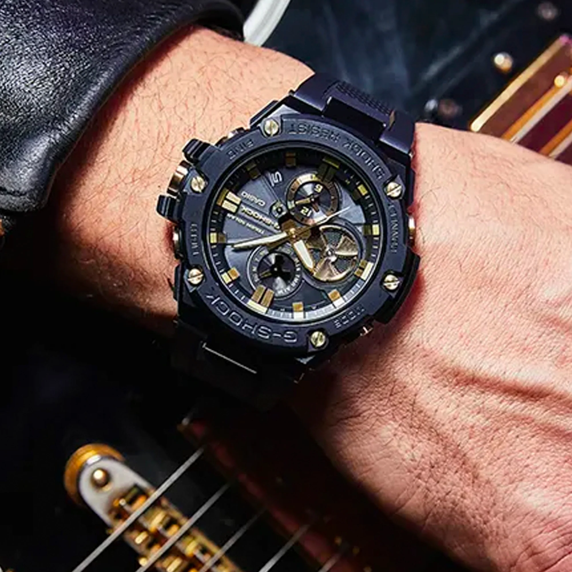 G-Shock G-Steel Solar Powered Black Watch - Image 3