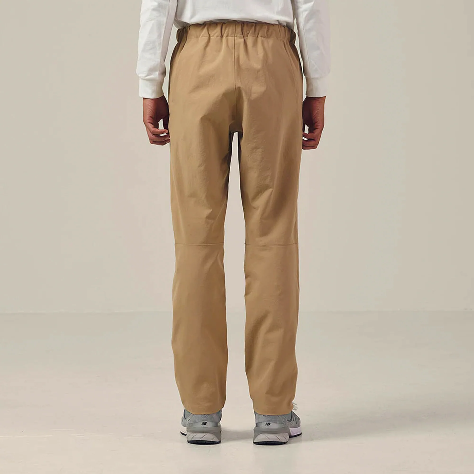 Goldwin Mens Double Cloth Stretch Pants 'Clay Beige' - Image 4