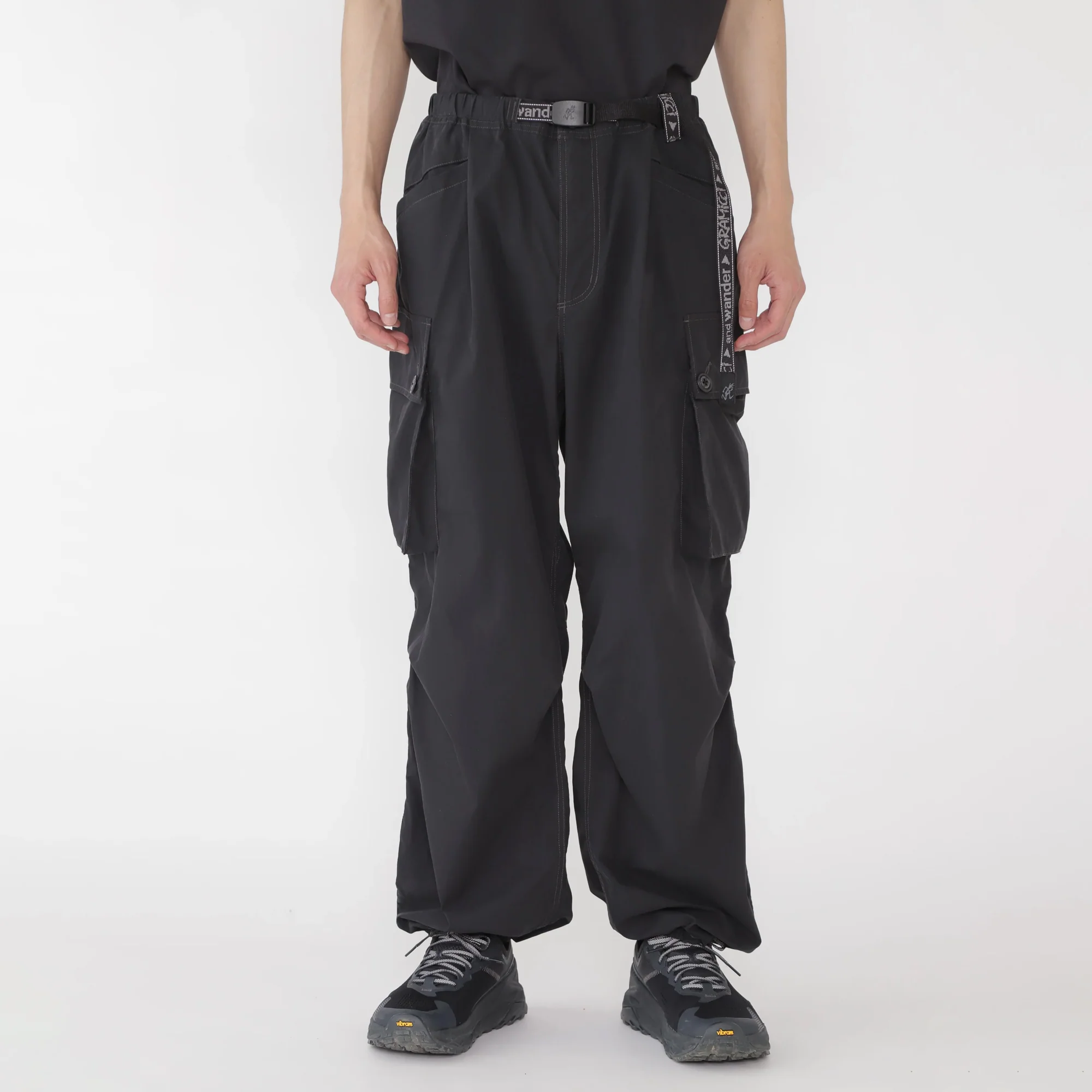 Gramicci x And Wander Mens Military Wide Pant - Image 2
