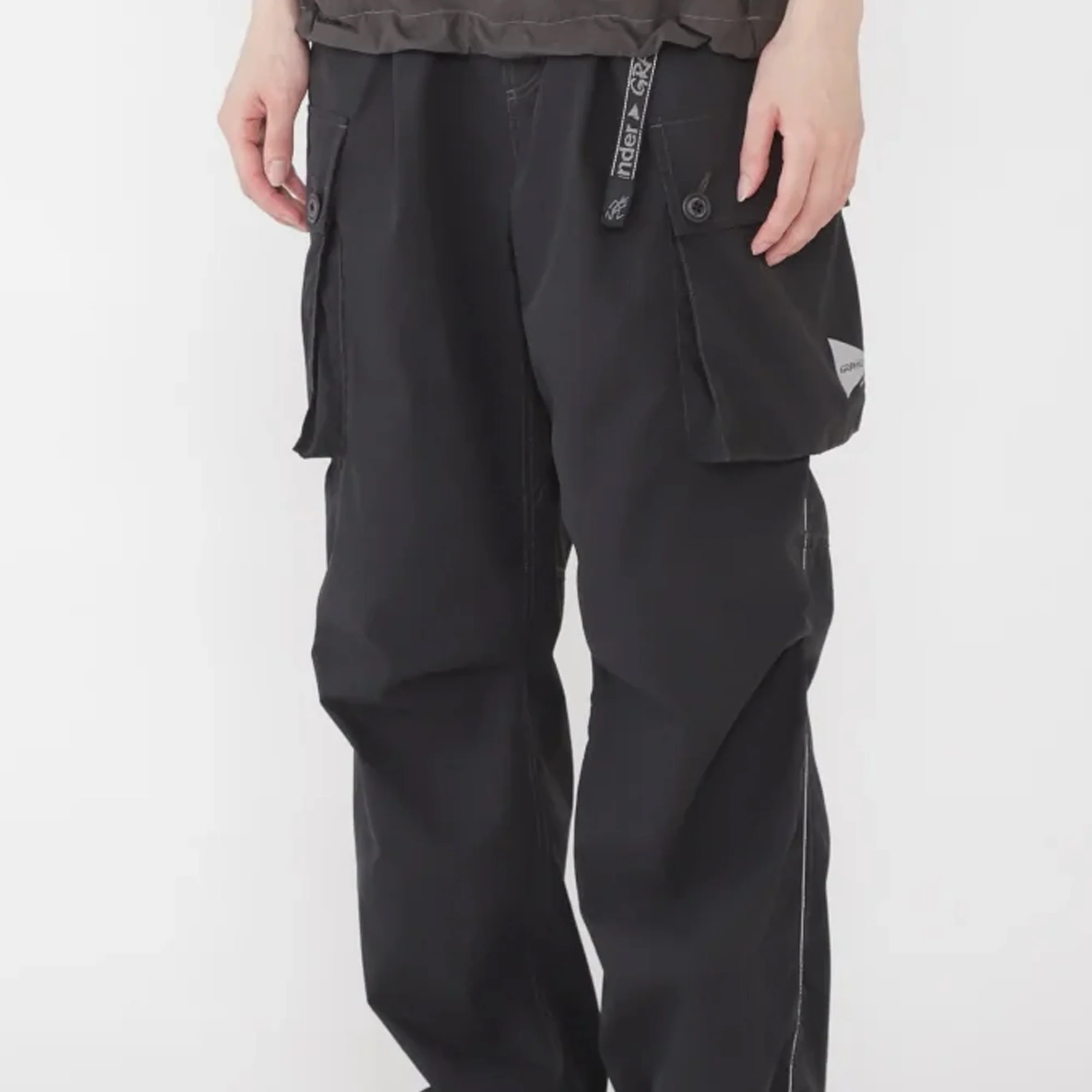 Gramicci x And Wander Mens Military Wide Pant - Image 3