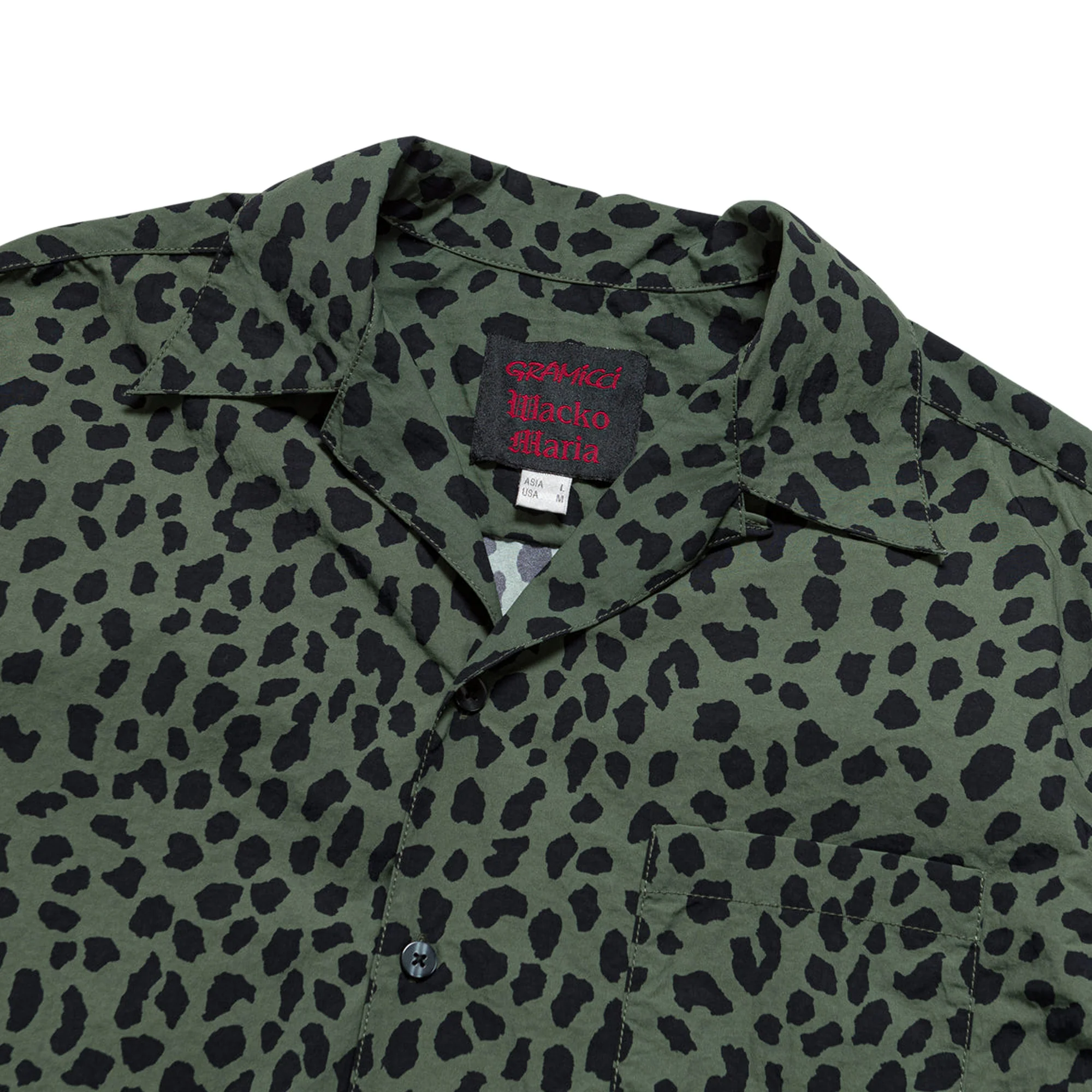Gramicci x Wacko Maria Mens Open Collar Shirt - Image 2
