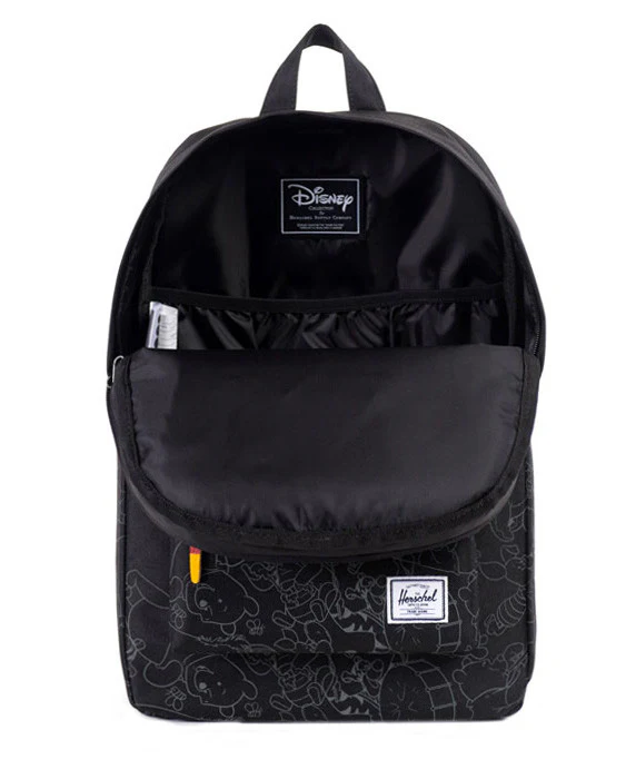 Herschel Supply Co. x Disney: Heritage Mid Backpack Winnie (Black) - Image 2