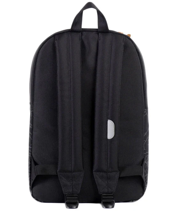 Herschel Supply Co. x Disney: Heritage Mid Backpack Winnie (Black) - Image 3