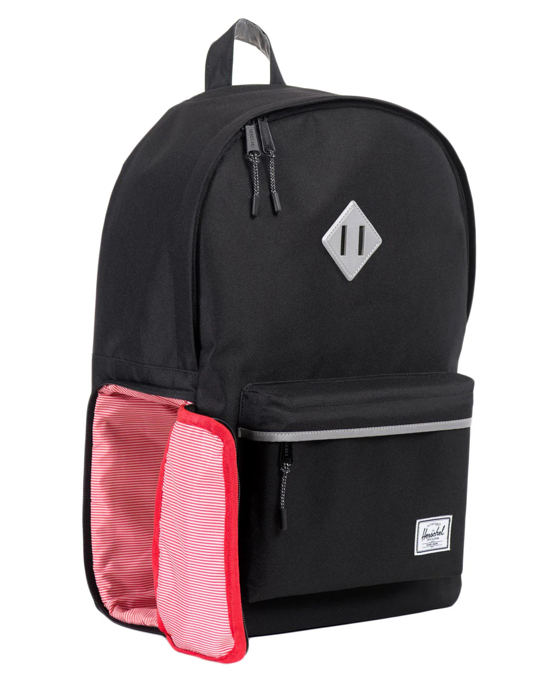 Herschel Supply Co: Heritage Plus Poly/Rubber (Black/3M) - Image 3