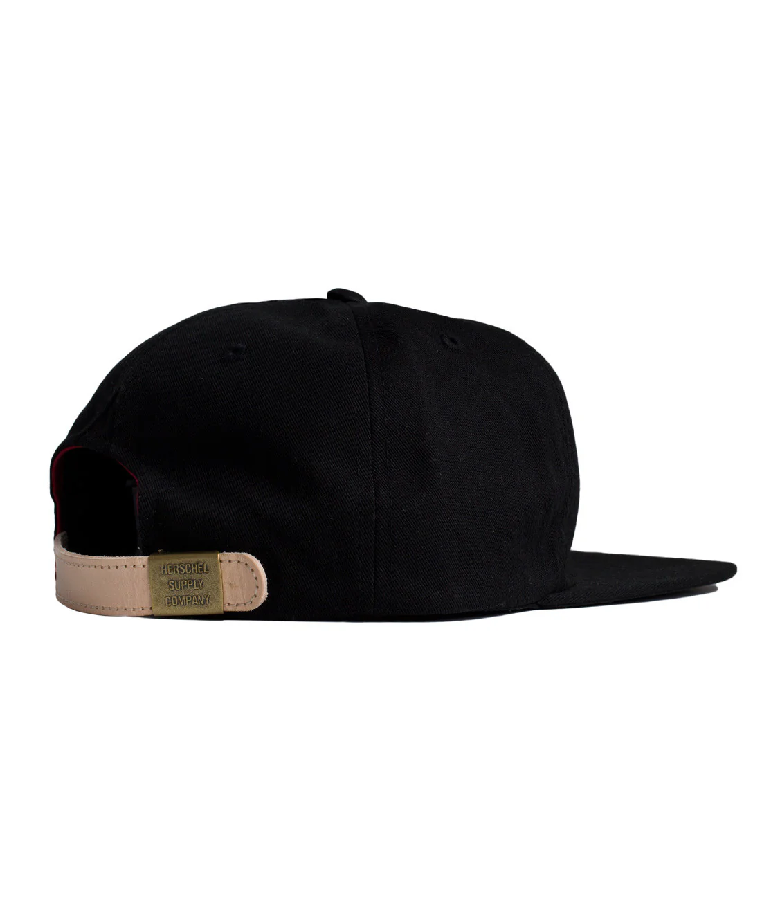 Herschel Supply Co.: Niles Cap (Black/Tan Leather) - Image 2