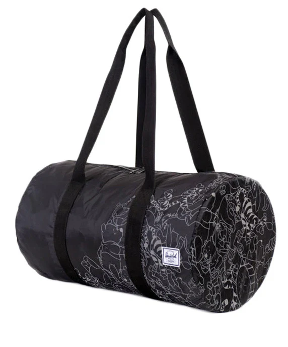 Herschel Supply Co. x Disney: Packable Duffle Winnie (Black) - Image 2