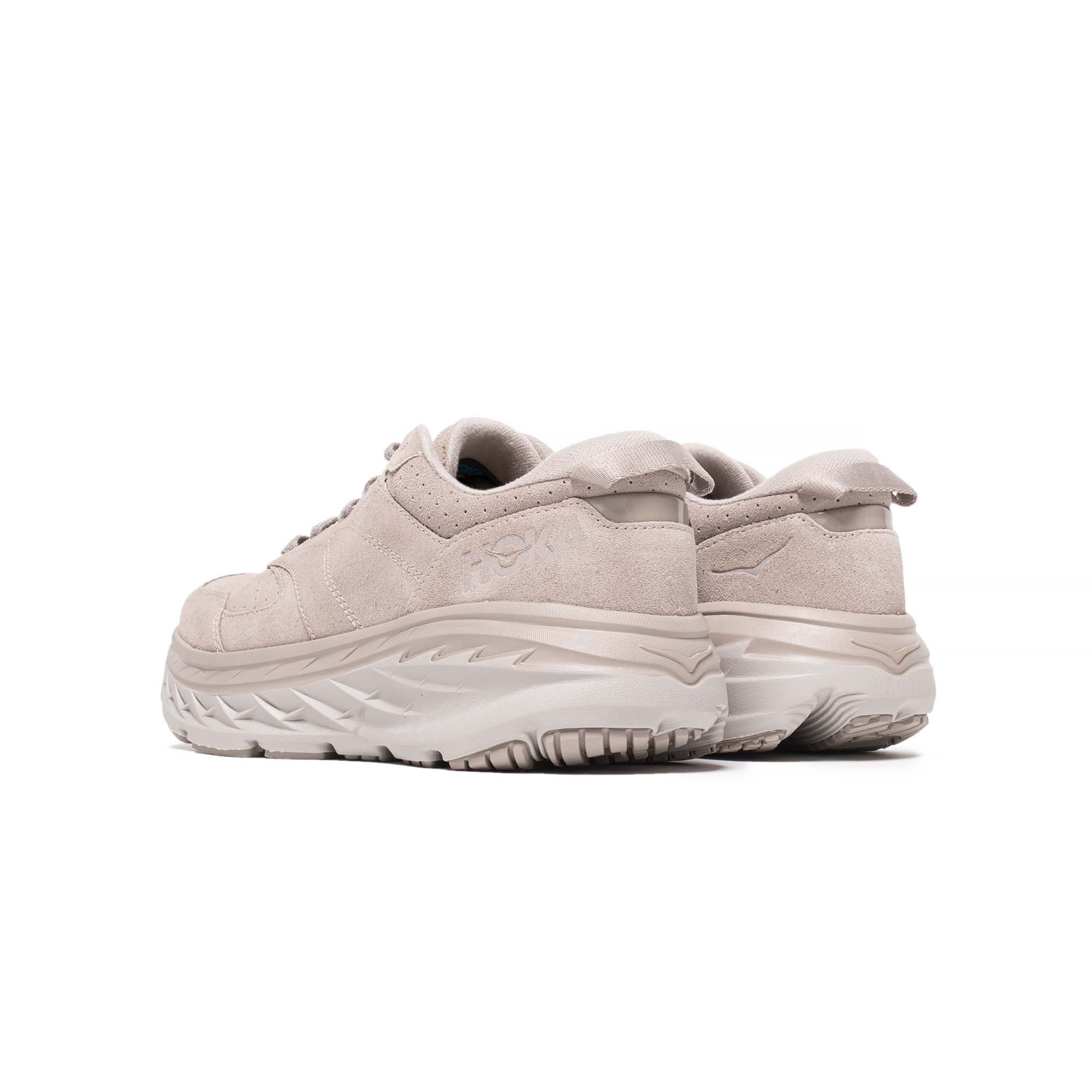 Hoka Mens Bondi L Suede 'Multi' Shoes - Image 3