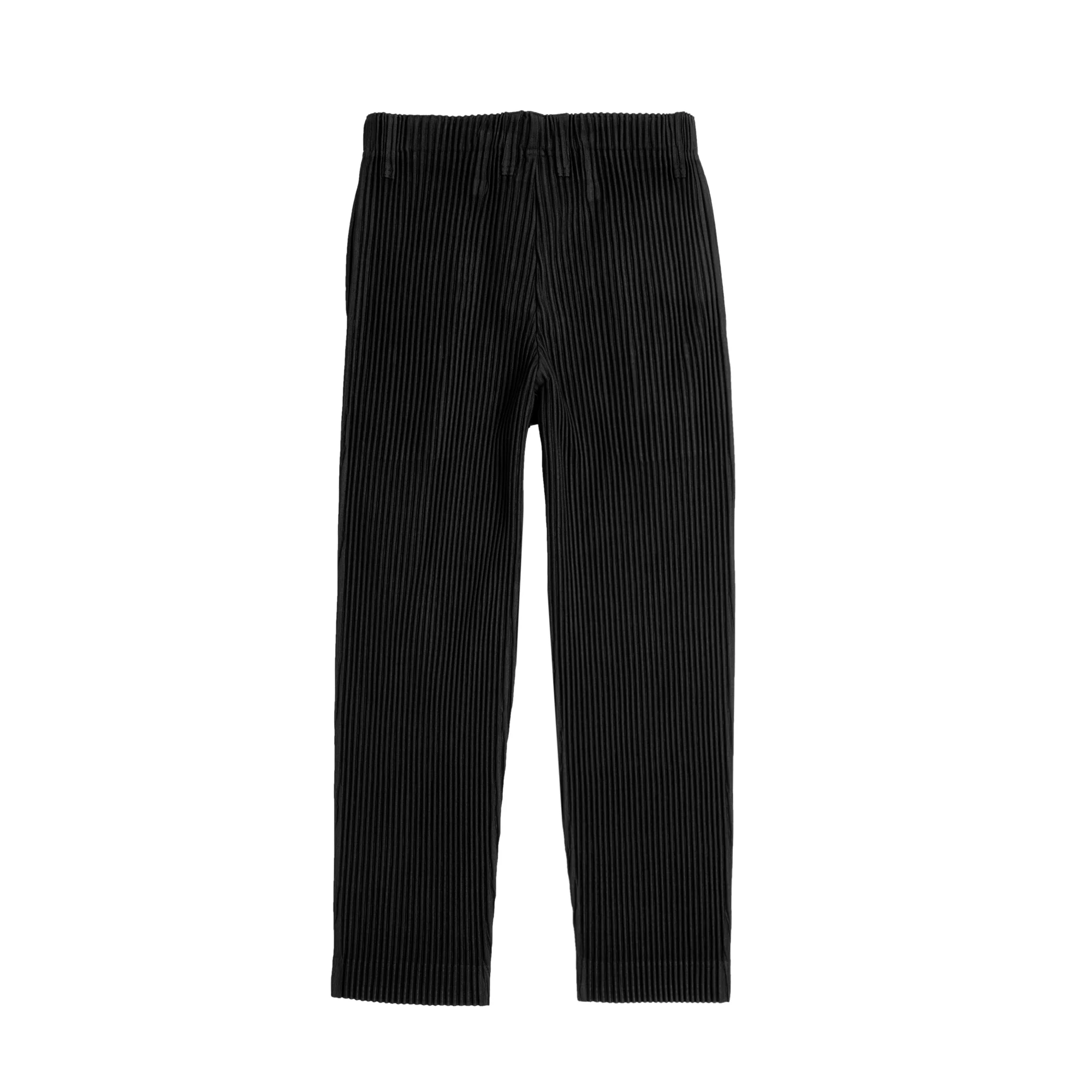 Homme Plissé Issey Miyake Mens Pleated Straight Pants - Image 2