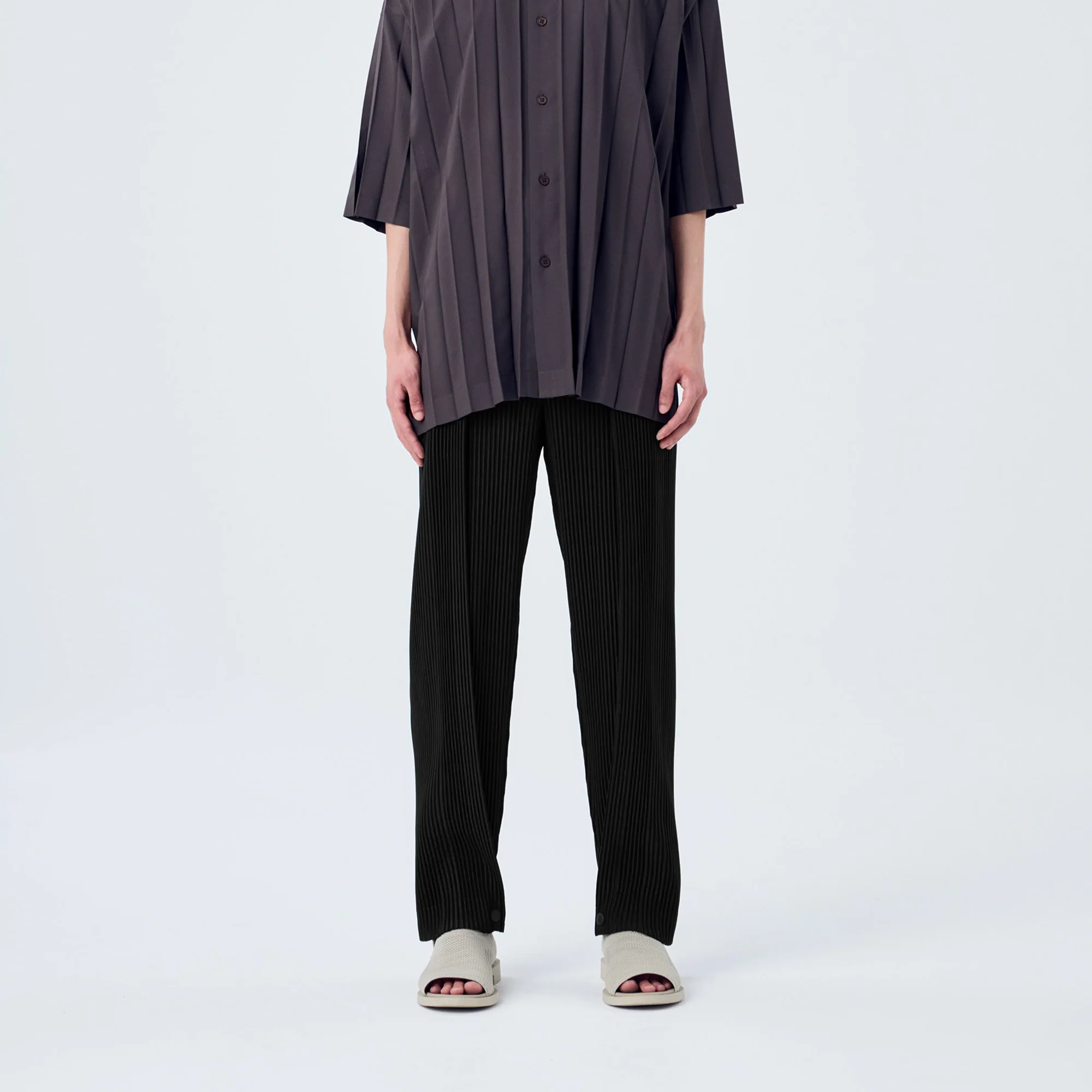 Homme Plissé Issey Miyake Mens Pleats Pants - Image 2