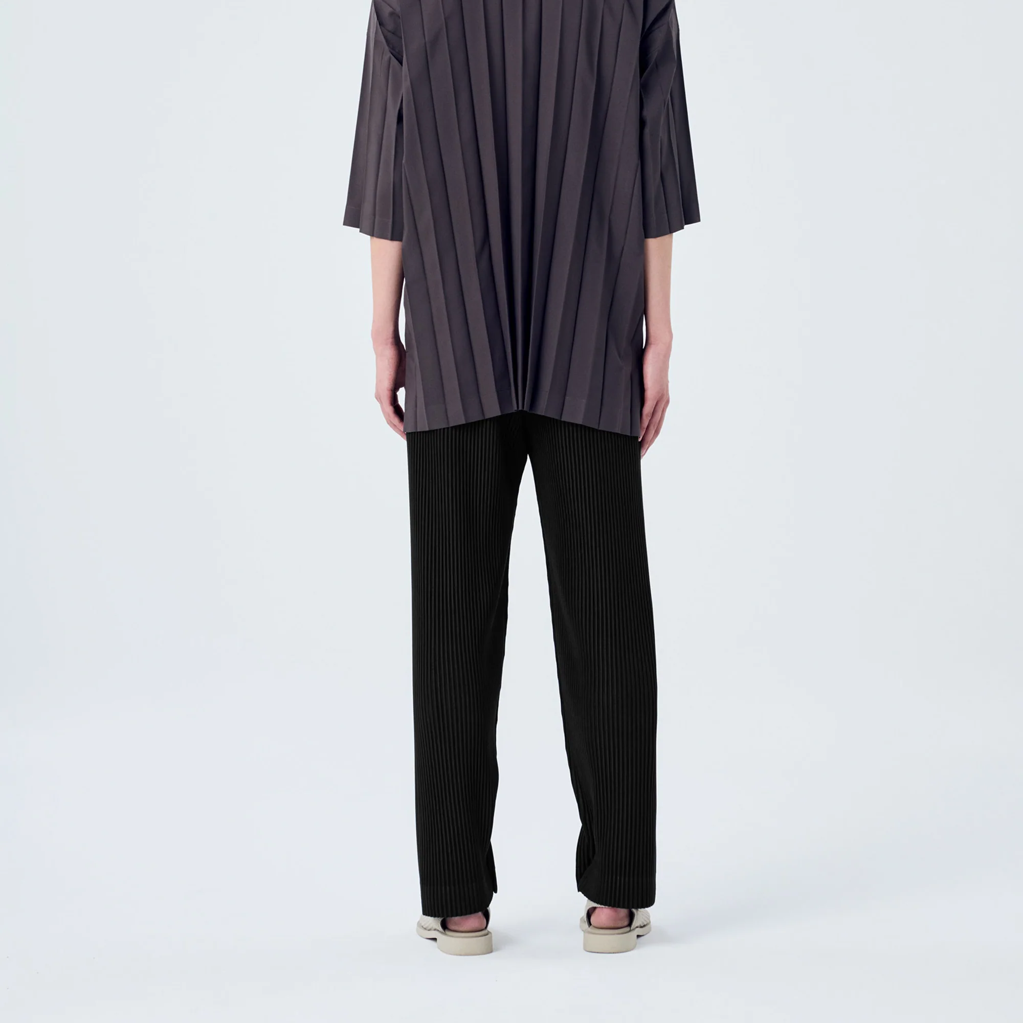 Homme Plissé Issey Miyake Mens Pleats Pants - Image 4