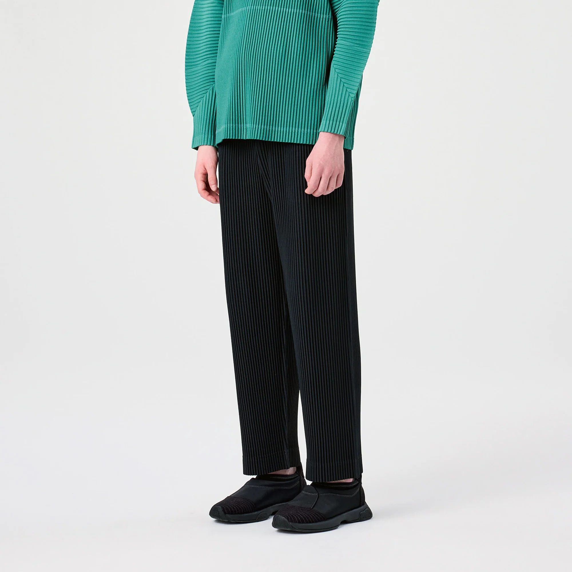 Homme Plissé Issey Miyake Mens Tailored Pleats 2 Pants - Image 2