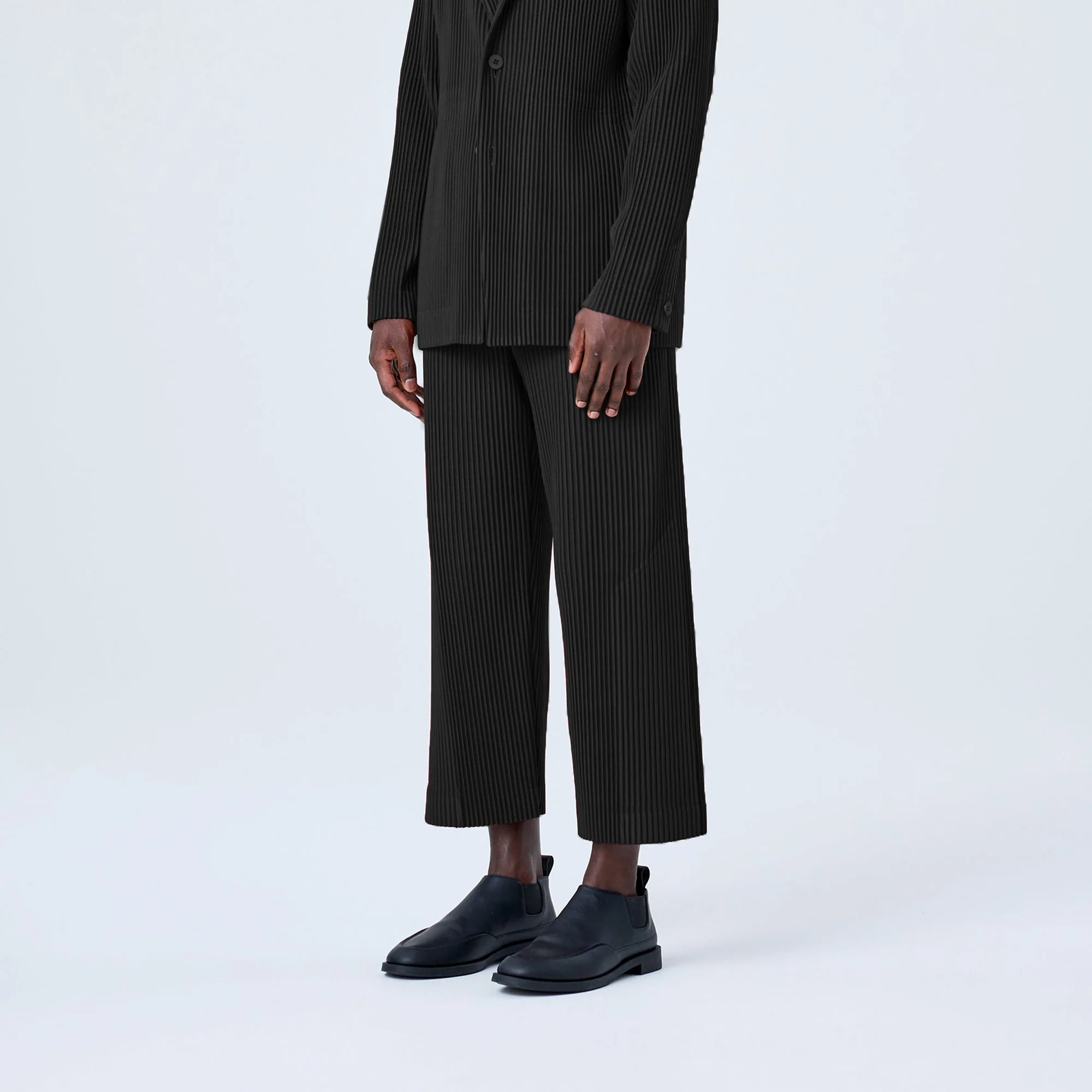 Homme Plissé Issey Miyake Mens Tailored Pleats 2 Pants - Image 2
