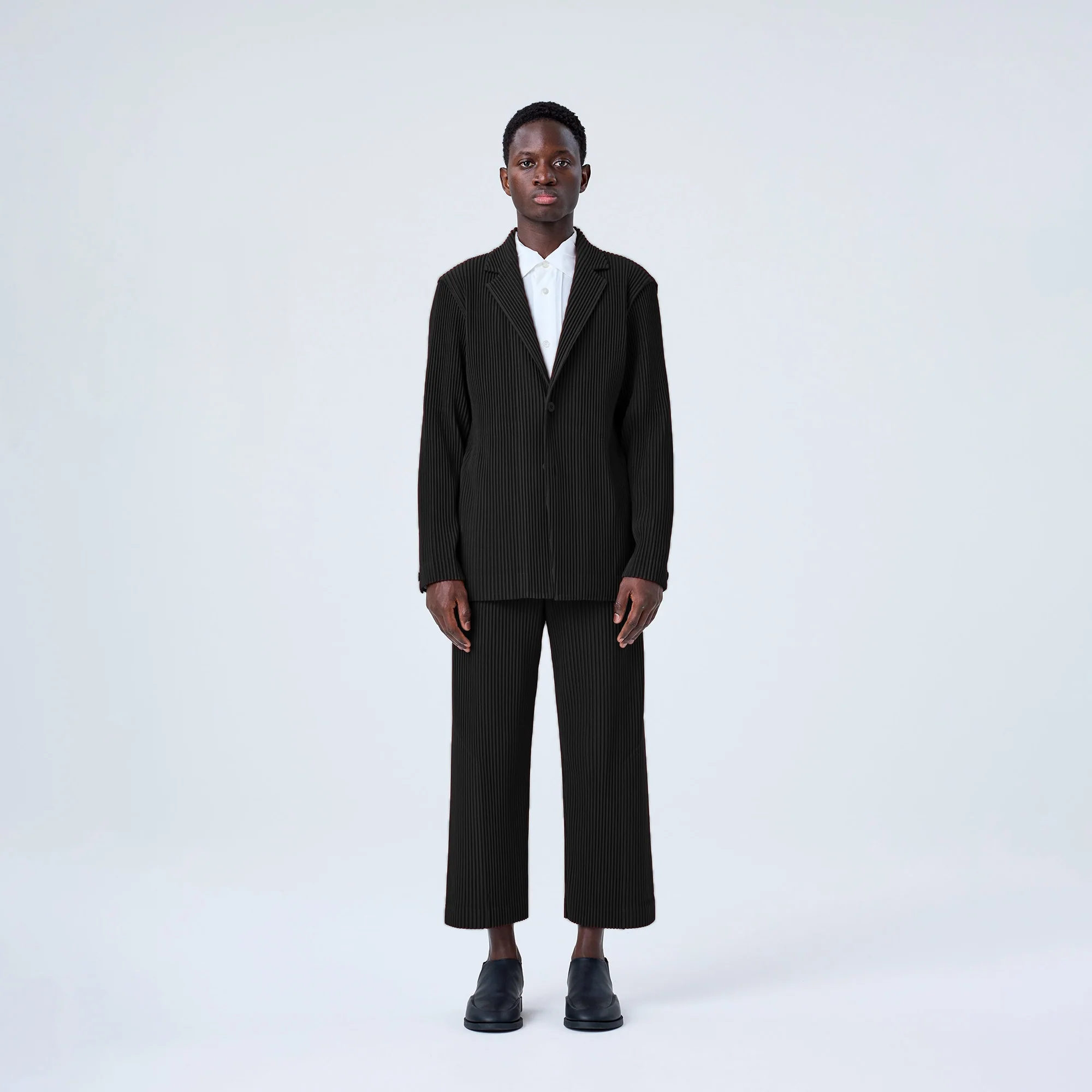 Homme Plissé Issey Miyake Mens Tailored Pleats 2 Pants - Image 4