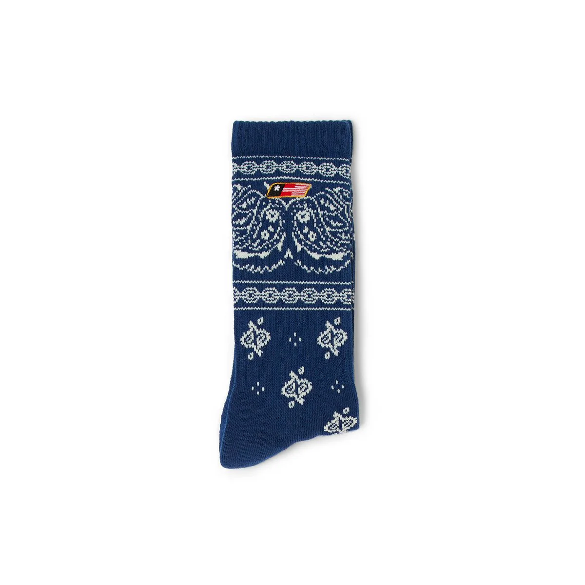 Honor The Gift 'Navy' Bandana Socks - Image 2