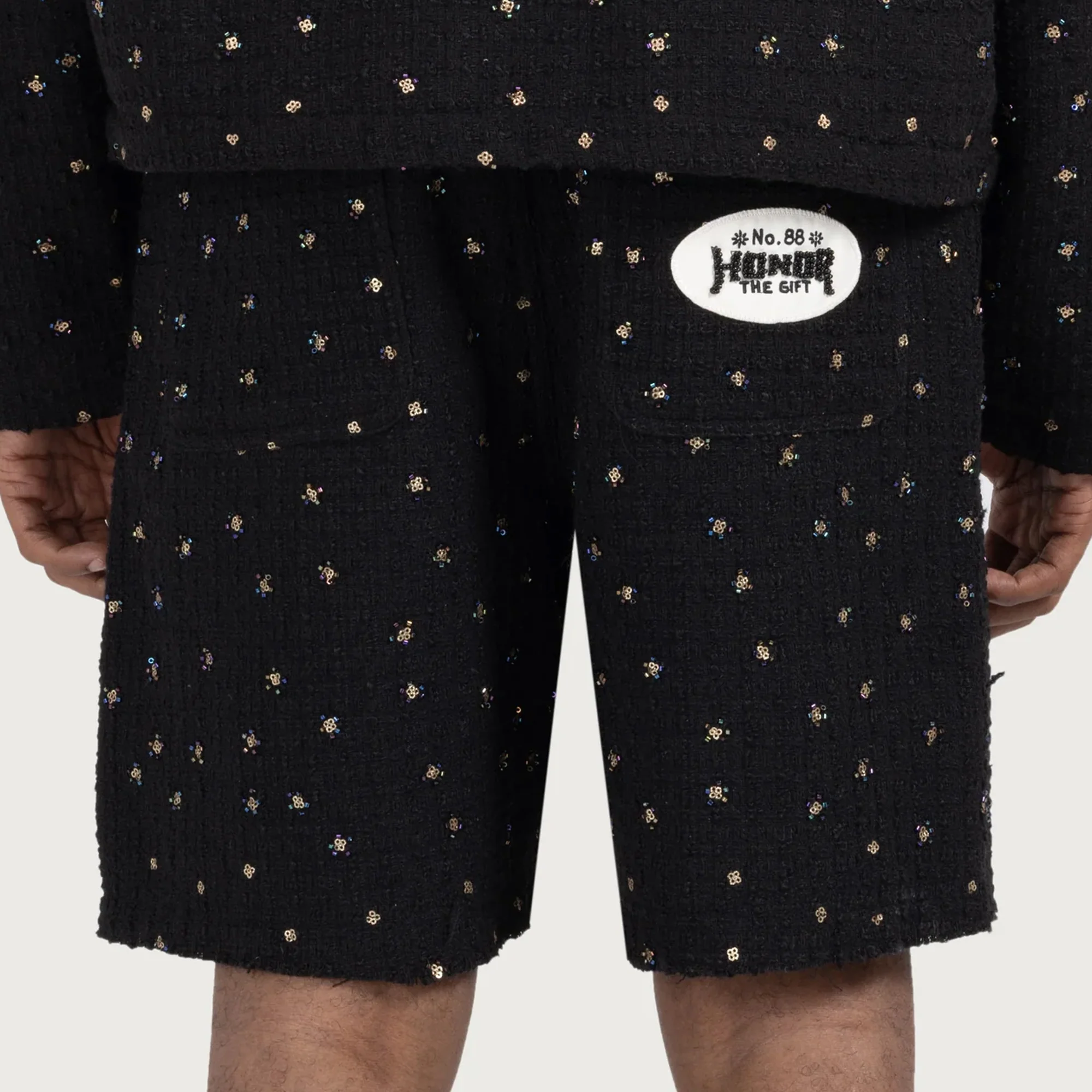 Honor The Gift Mens Beaded Shorts - Image 3
