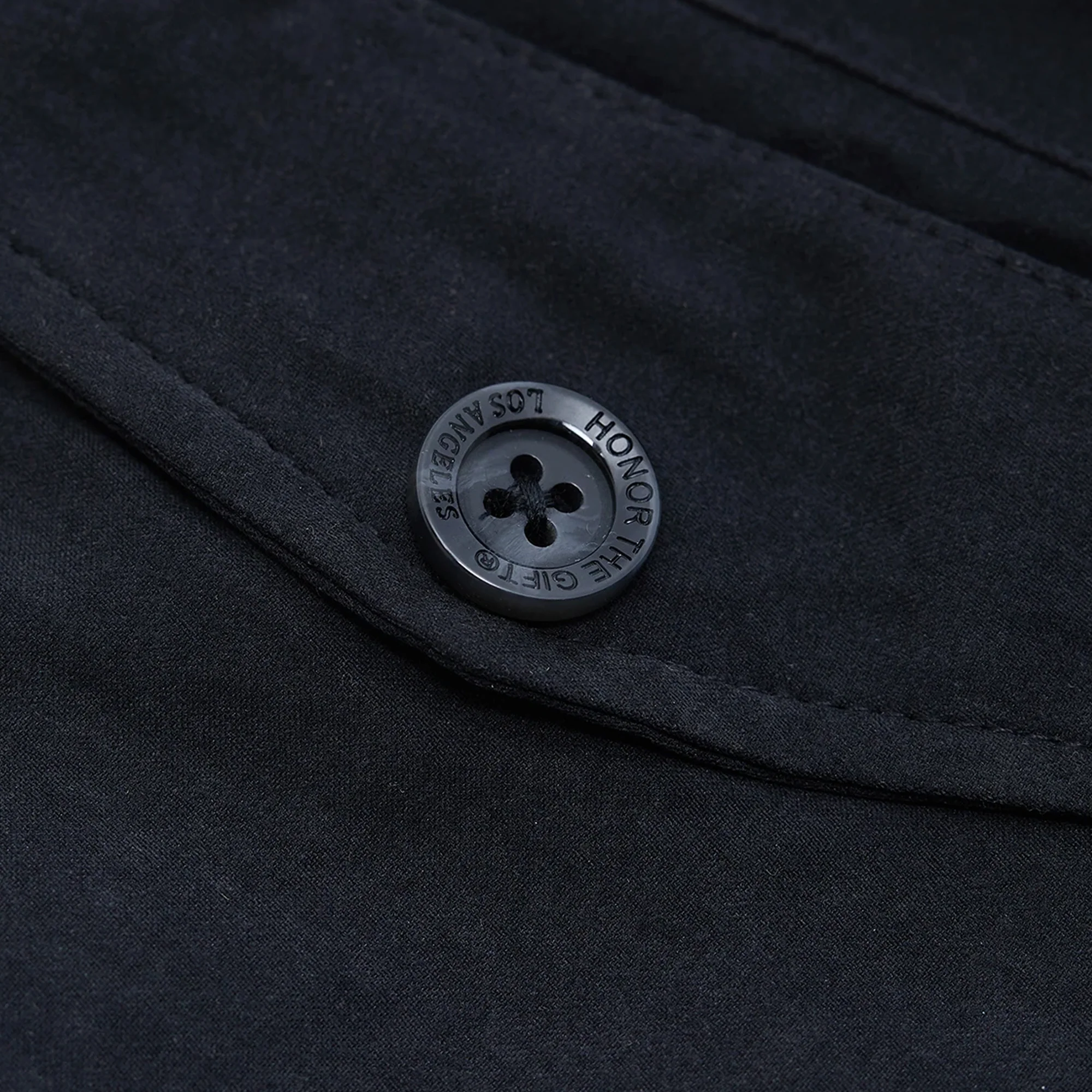 Honor The Gift Mens C-Fall Brushed Nylon Shorts 'Black' - Image 3