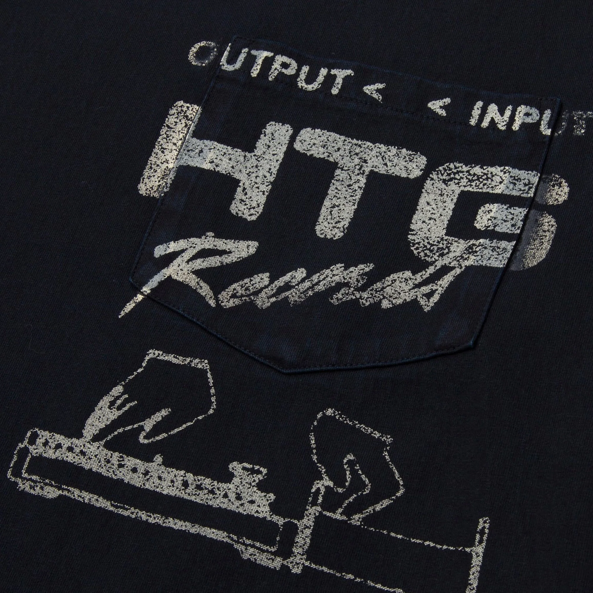 Honor The Gift Mens HTG Records Tee - Image 4