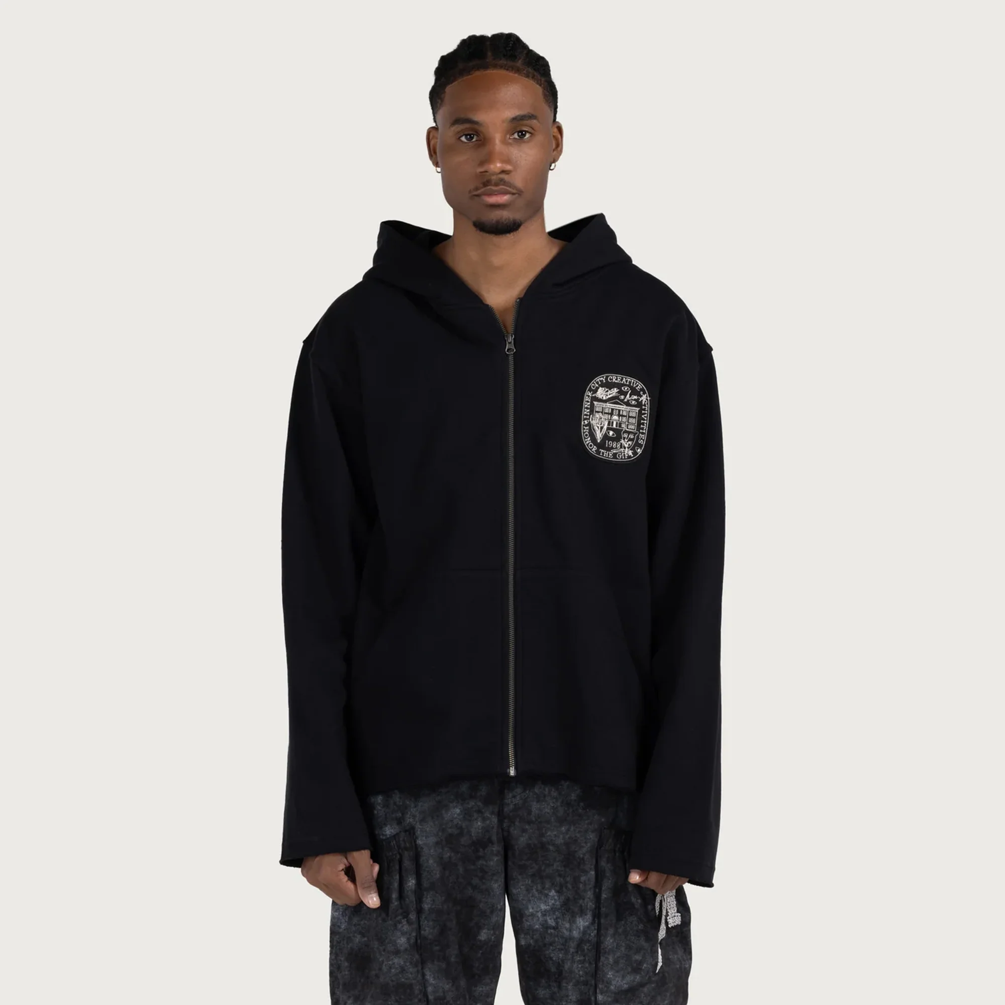 Honor The Gift Mens Honor Art Institute Hoodie - Image 2