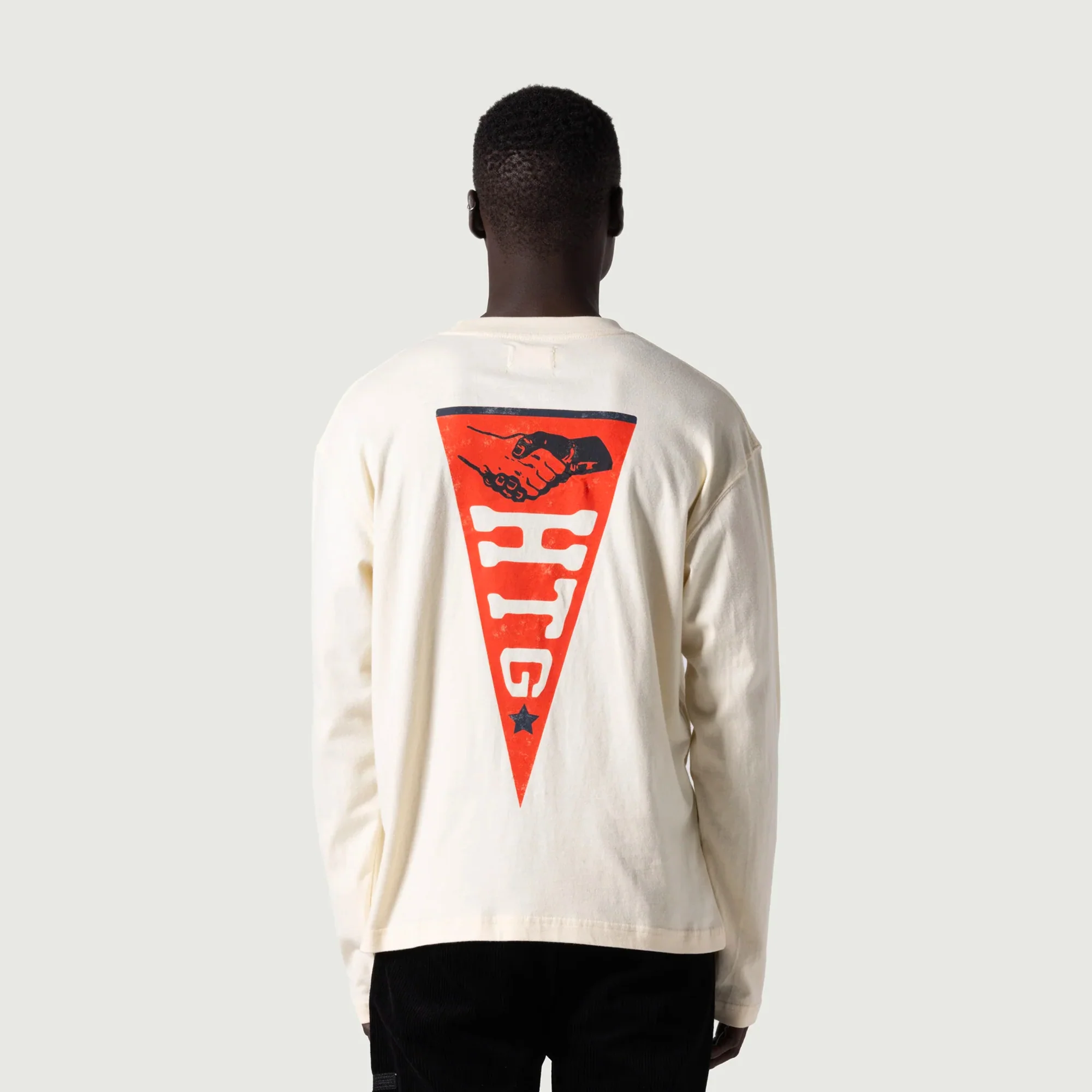 Honor The Gift Mens HTG Seal Logo LS Tee - Image 3