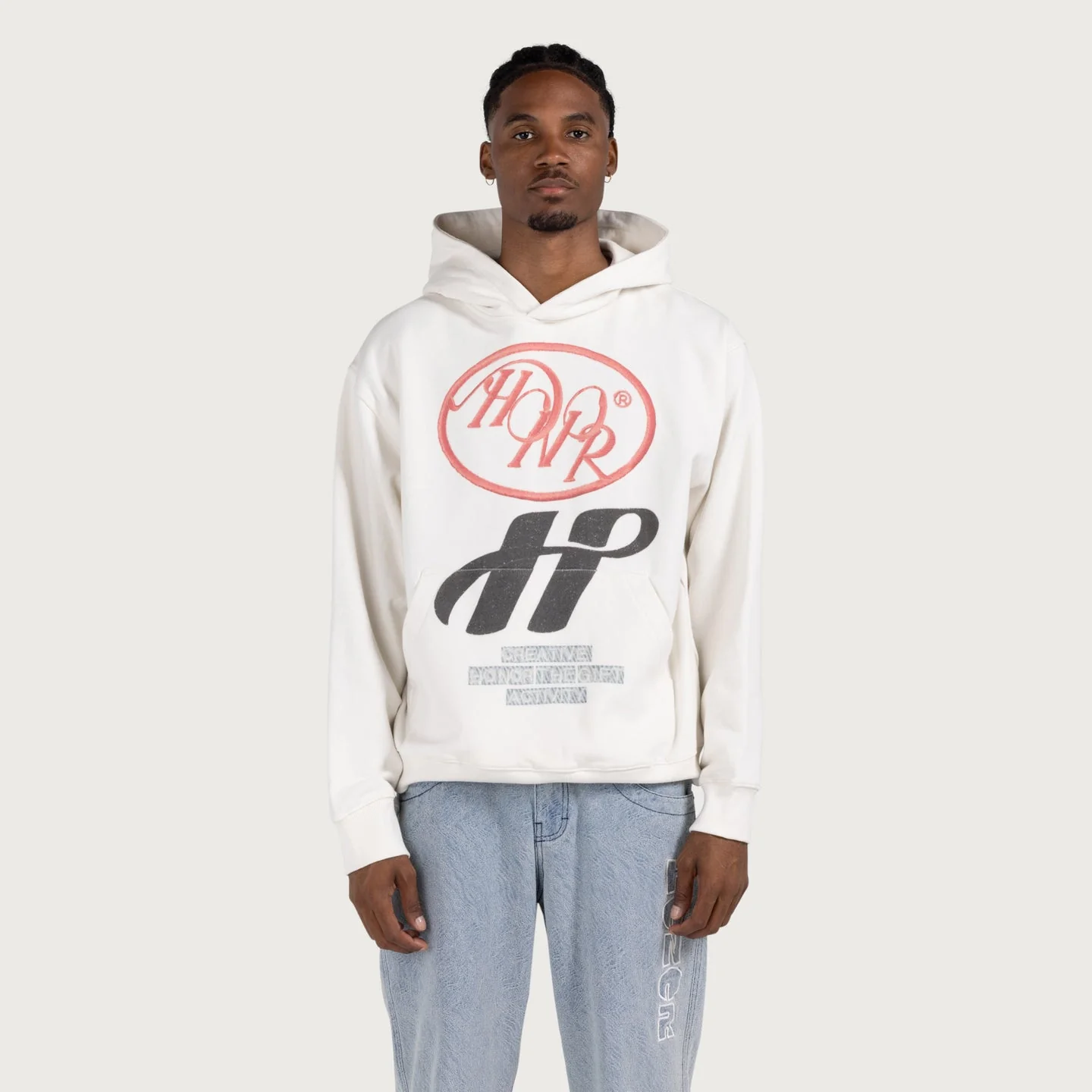 Honor The Gift Mens Pop Art Hoodie - Image 2