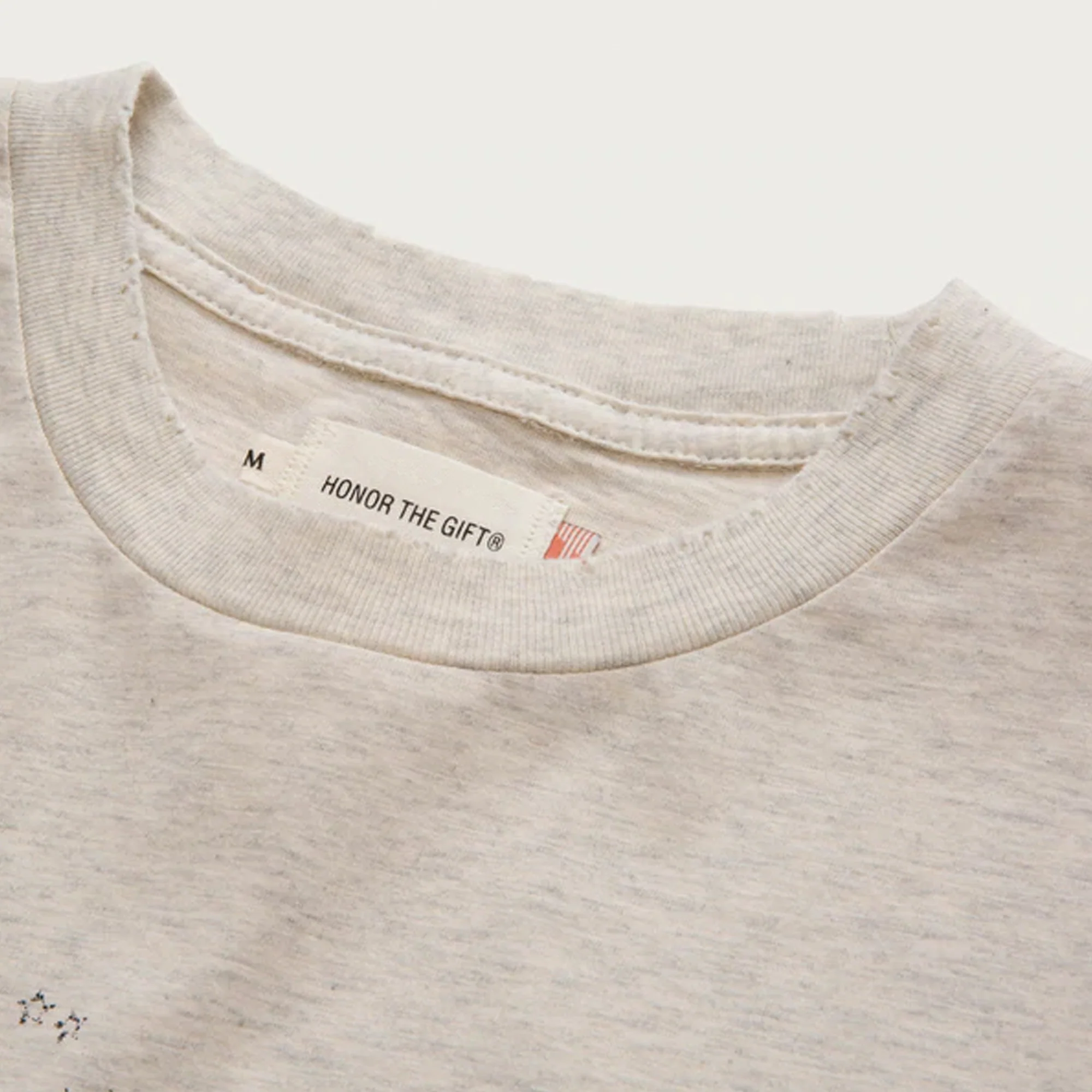 Honor the Gift Mens Seeing Stars SS Tee Oatmeal - Image 4