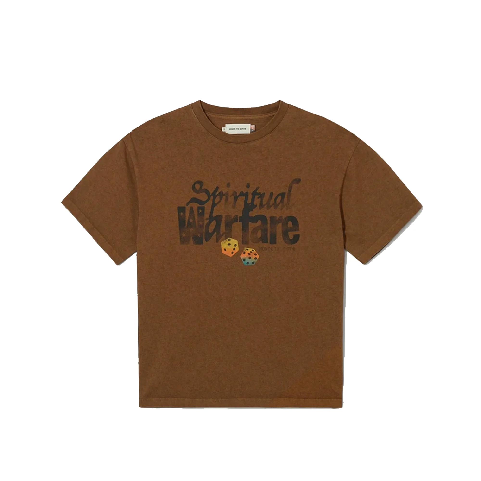 Honor The Gift Mens C-Fall Spiritual Warfare S/S Tee 'Brown'