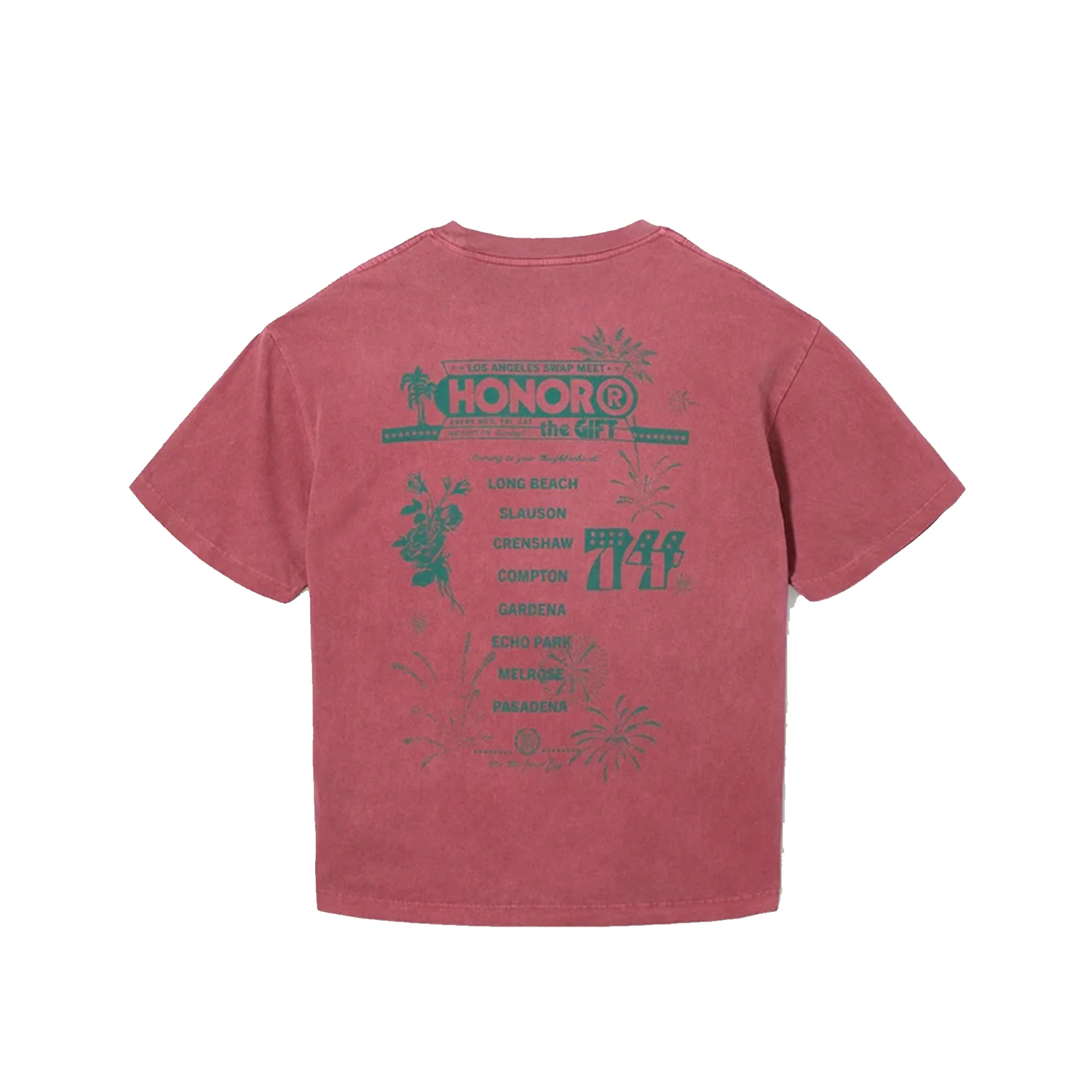 Honor The Gift Mens Swap Meet Tee 'Brick' - Image 2