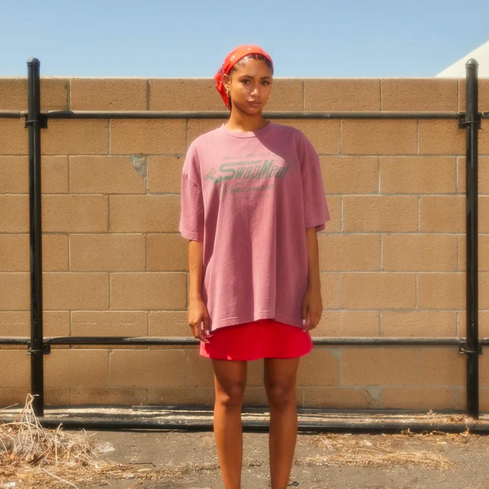 Honor The Gift Mens Swap Meet Tee 'Brick' - Image 3