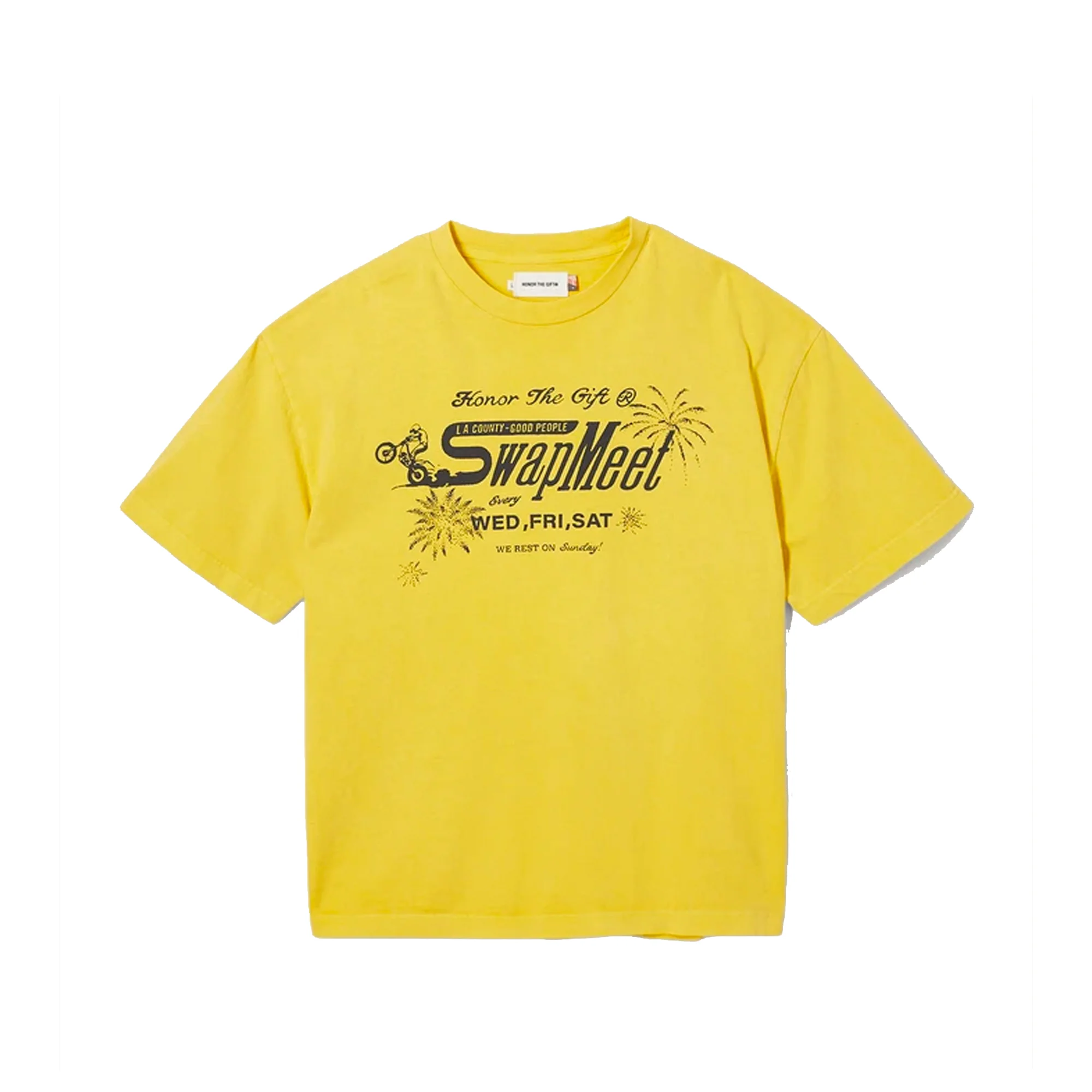 Honor The Gift Mens Swap Meet Tee 'Sun Yellow'