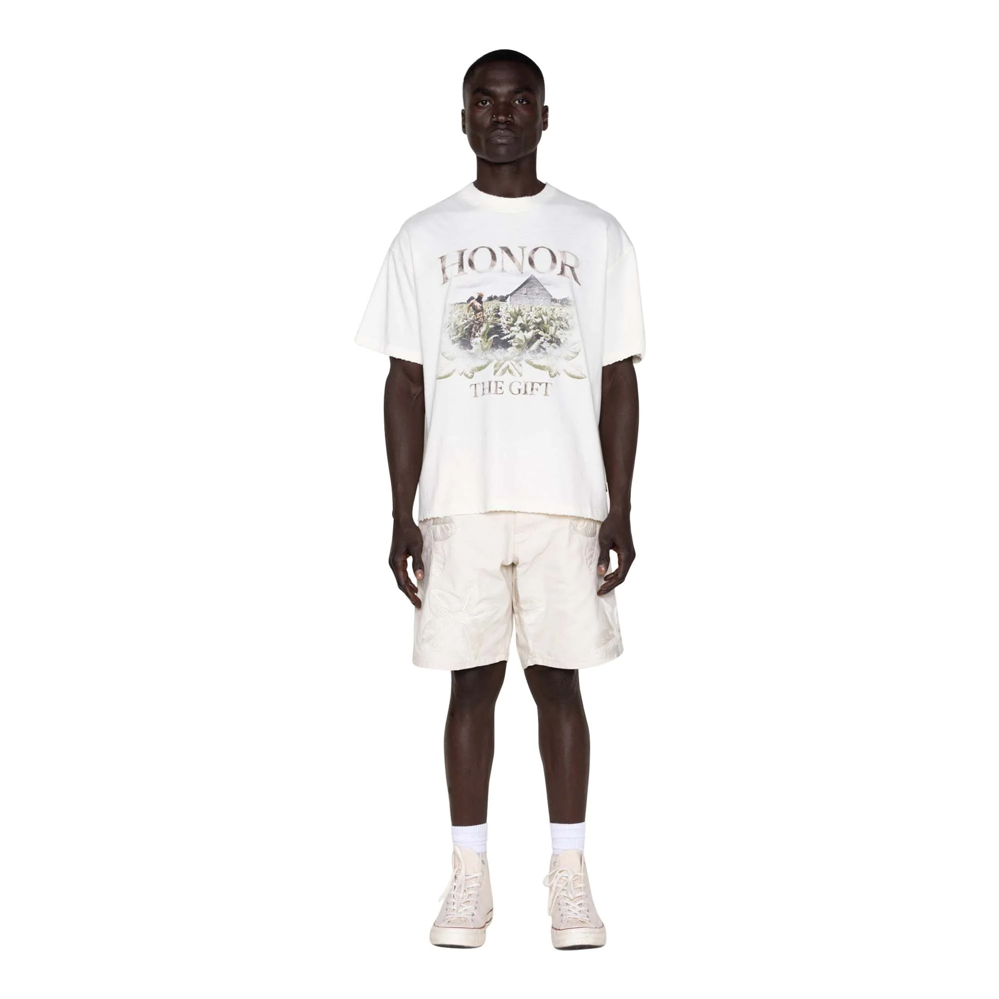 Honor The Gift Mens Tobacco Field SS Tee - Image 2