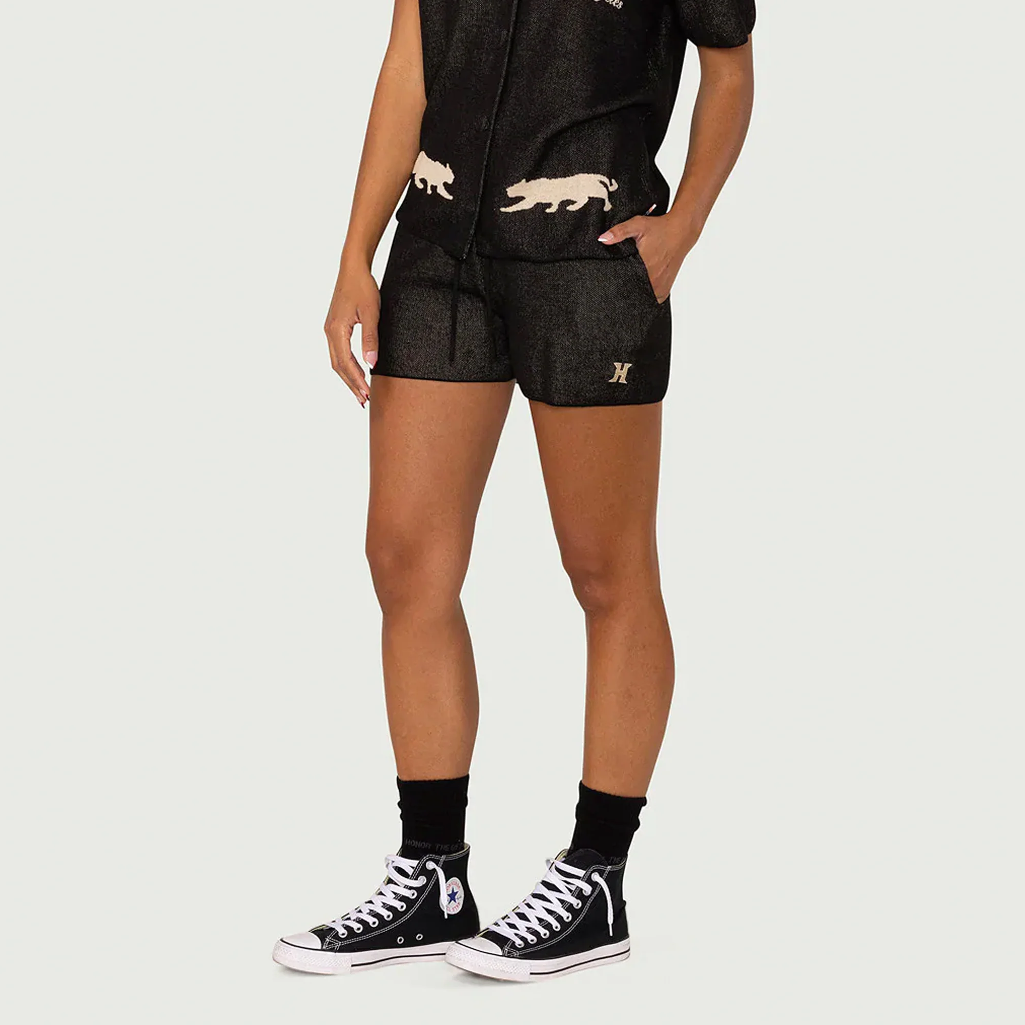 Honor the Gift Womens Jungle Shorts - Image 2