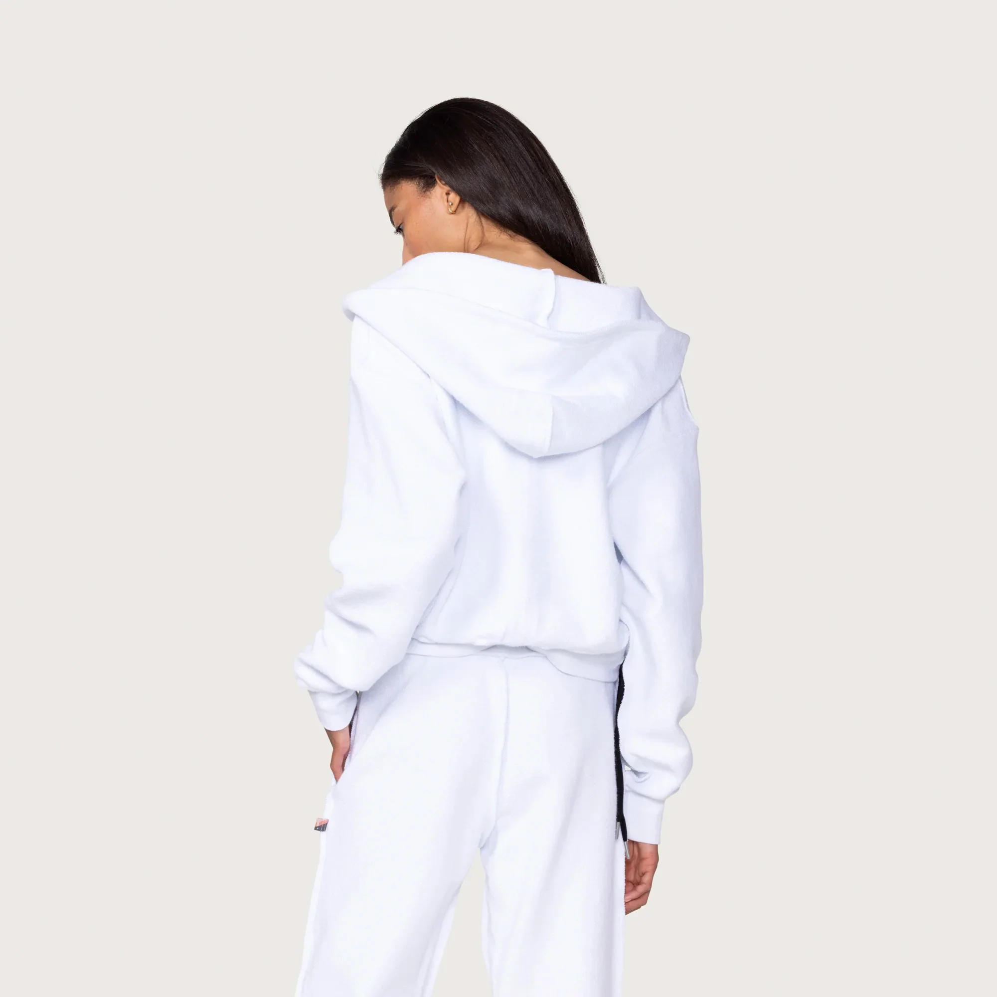 Honor The Gift Womens Reversed Honoree Full Zip Hoodie - Image 3