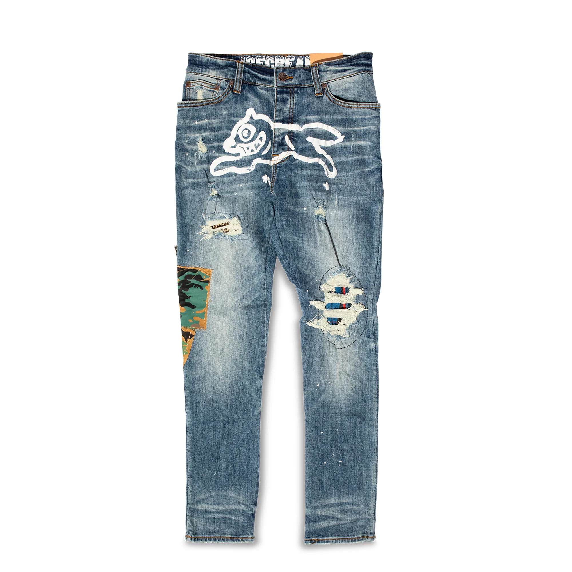 Icecream Mens Yoshi Jean 'Medium Blue Wash'