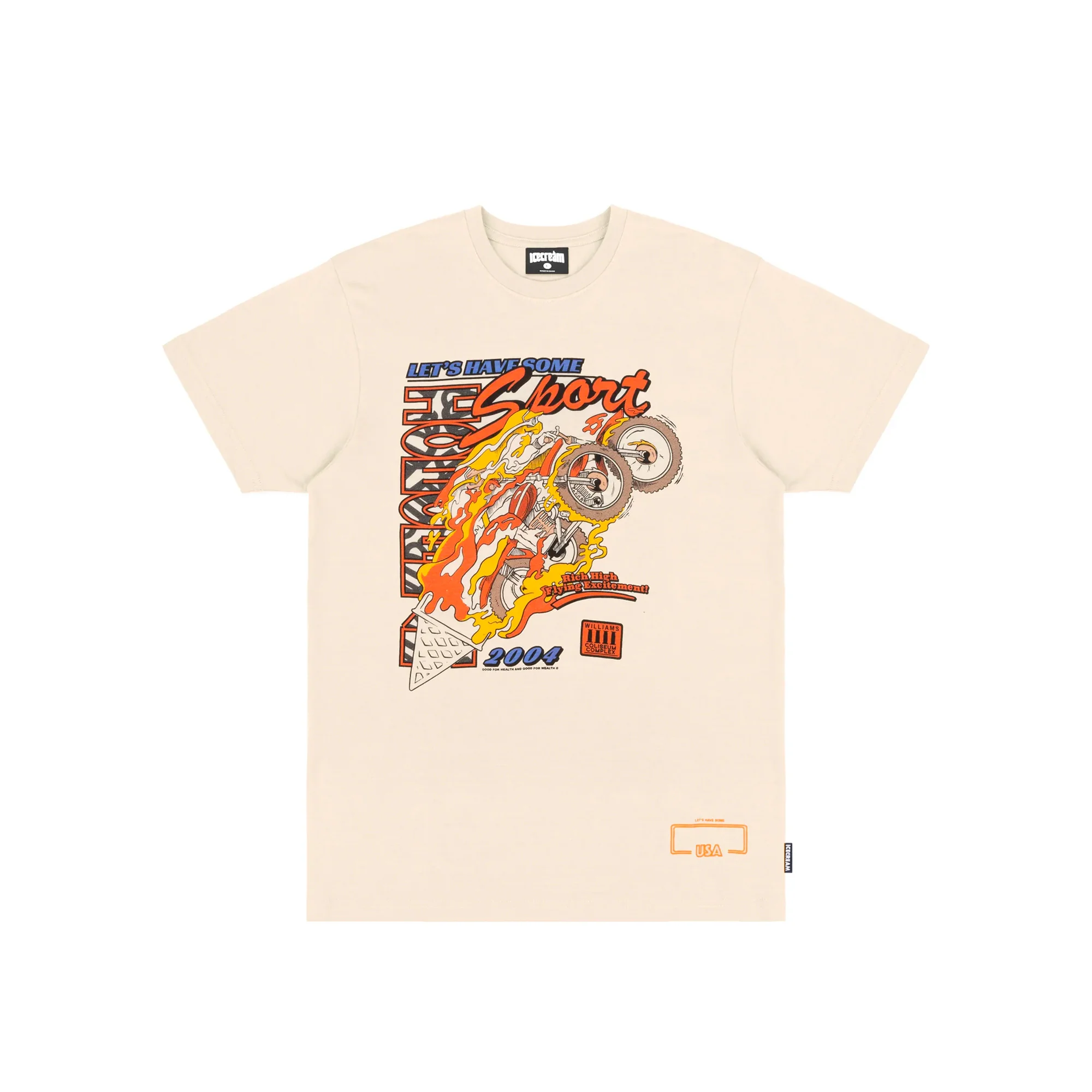 ICECREAM Mens Aspen Knit SS Tee