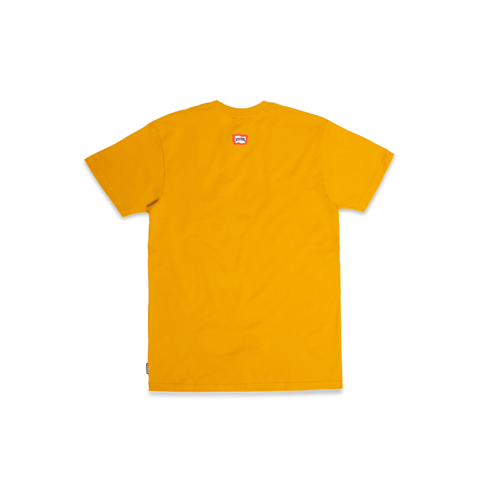 Icecream Mens Bands SS Tee 'Golden Yellow' - Image 2