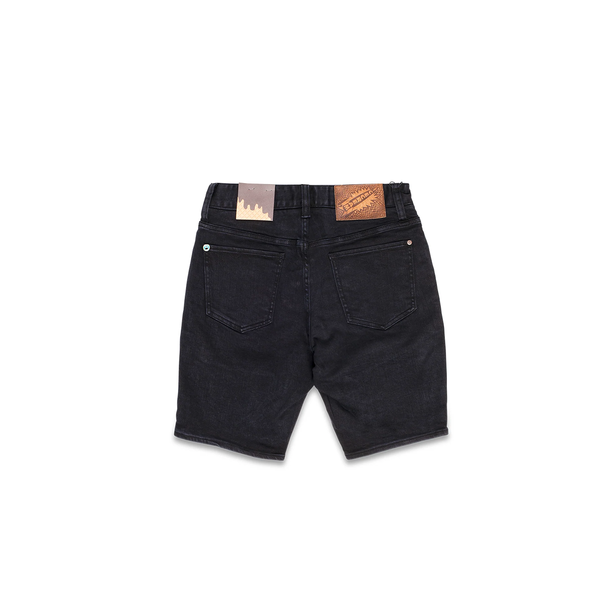 Icecream Mens Blue Jean Shorts 'Black Jean' - Image 2