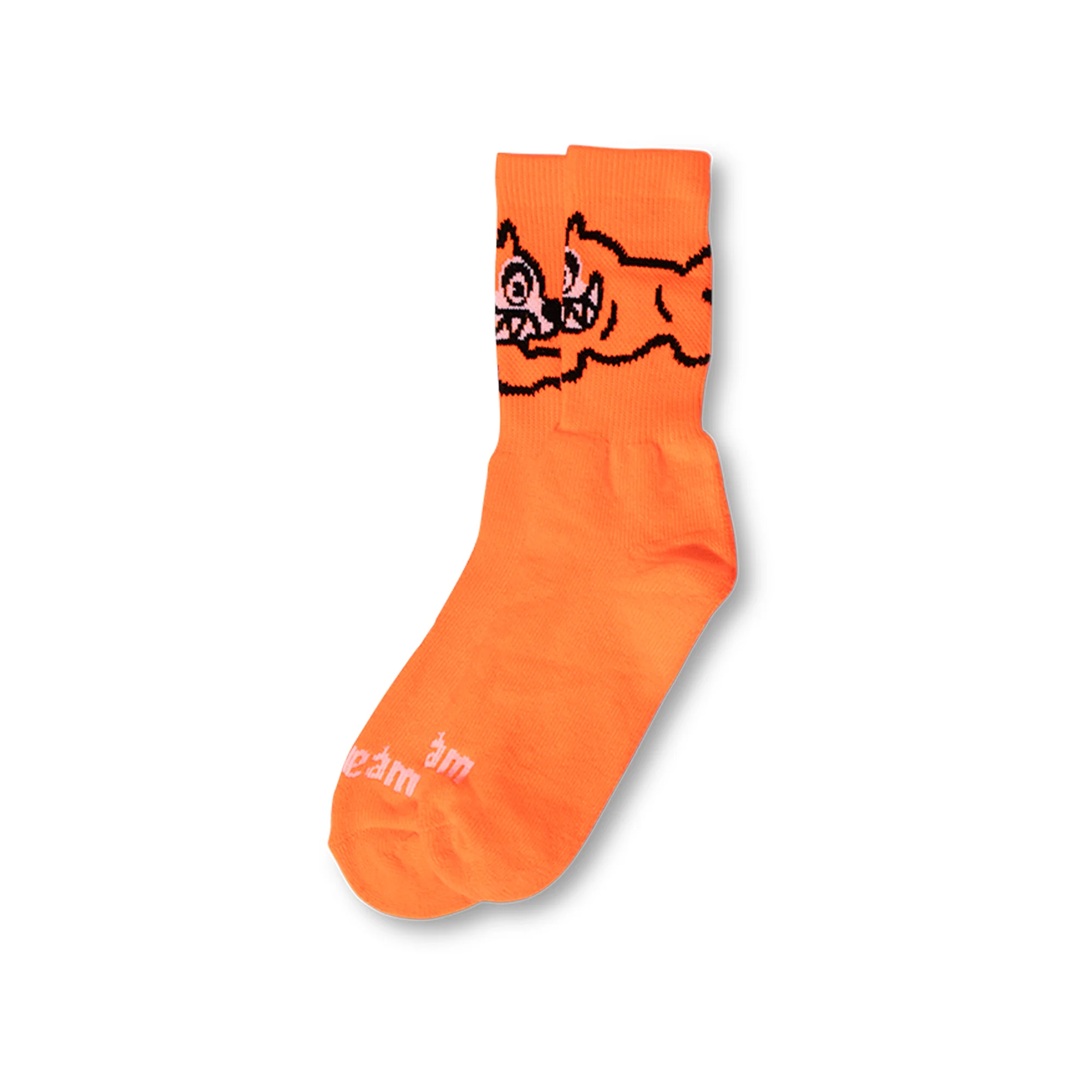 Icecream Mens Socks 'Neon Red'