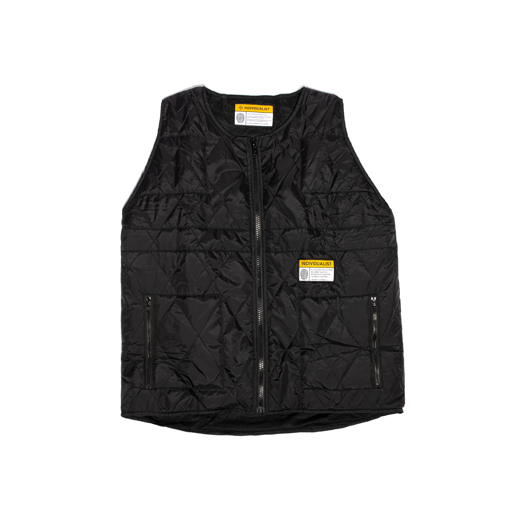 INDVLST Mens Outside Vest 'Black'