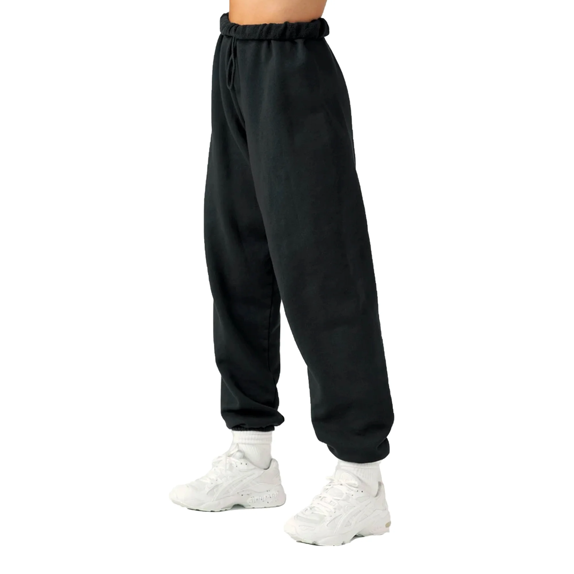 Joah Brown Womens Oversized Jogger Black